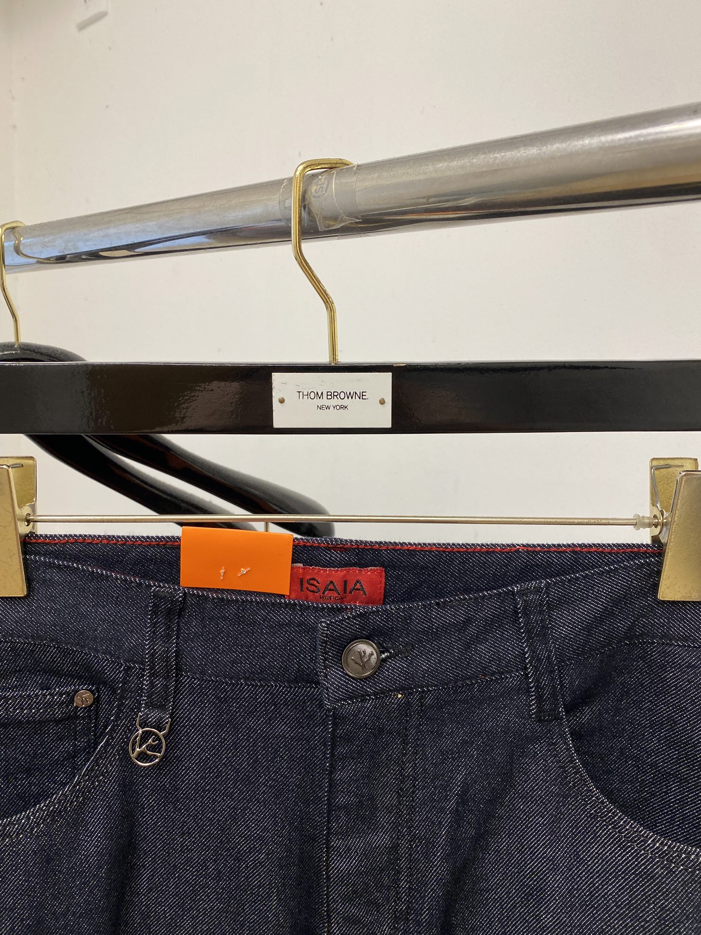 ISAIA、2026最新品，专柜同步有售，原单狠货，水洗休闲牛仔裤，进口原版水洗弹力面料，舒适有弹性，原
