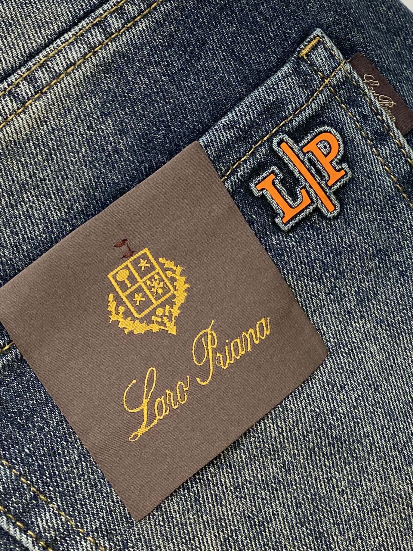Loro piana、2026最新品，专柜同步有售，原单狠货，水洗休闲牛仔裤，进口原版水洗弹力面料，舒适