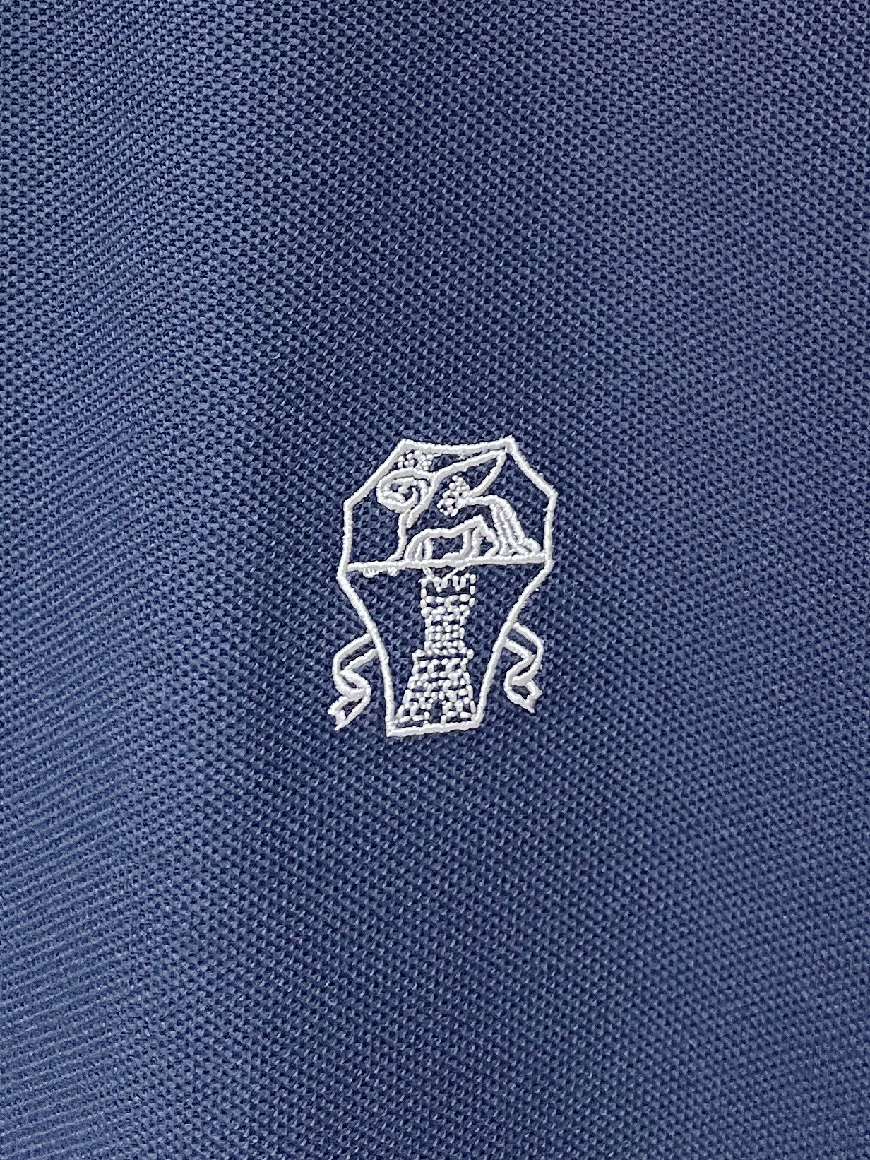 Brunello Cucinelli、2026新品短袖T恤，帅气时尚，胸前精致刺绣图案logo，简约百搭款。面料棉 不仅