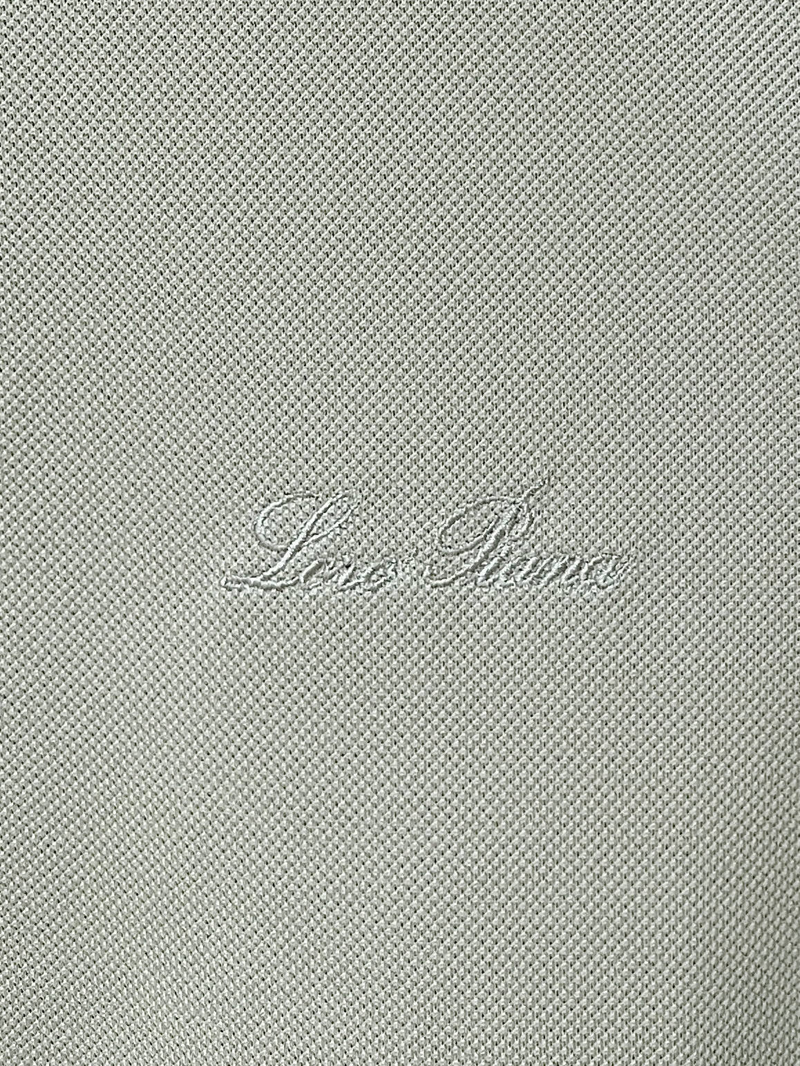 Loro piana、2026新品短袖T恤，帅气时尚，胸前精致刺绣字母logo，简约百搭款。面料棉 不仅挺括，保持潮流的
