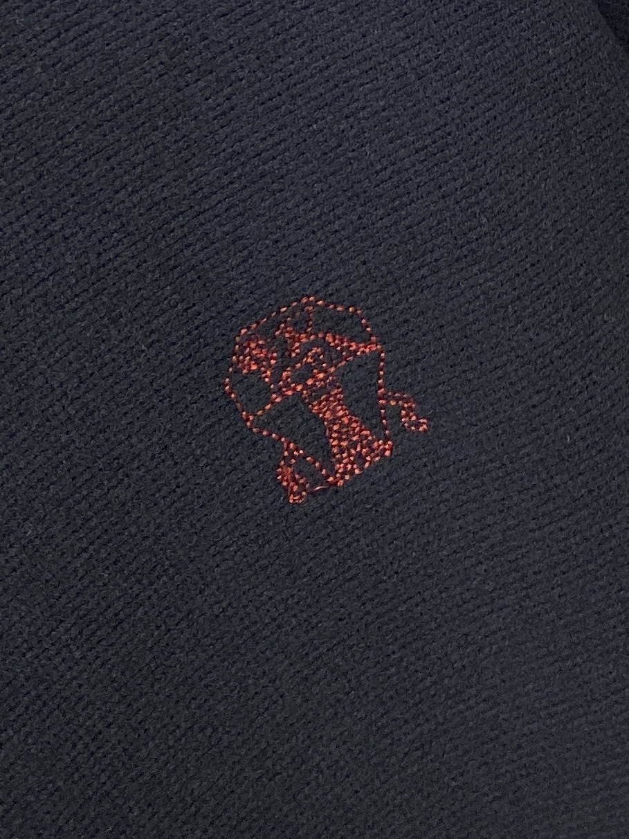 Brunello Cucinelli、2026新品长袖卫衣，时尚帅气，简约百搭款，胸前精致刺绣图案logo，定制原版面料