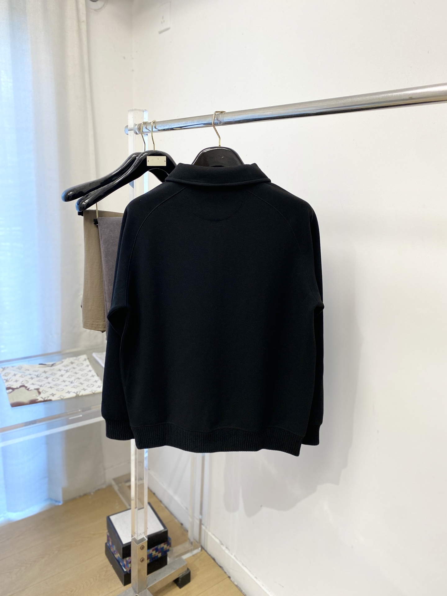 Brunello Cucinelli、2026新品长袖卫衣，时尚帅气，简约百搭款，胸前精致刺绣图案logo，定制原版面料