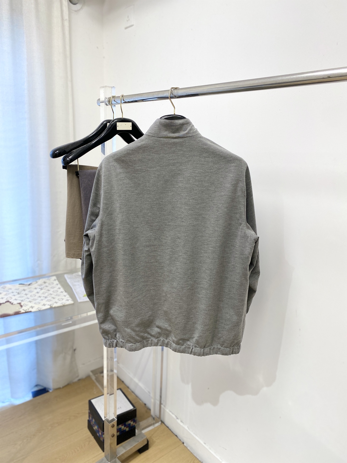 Brunello Cucinelli、2026新品双面穿夹克外套，时尚帅气，简约百搭款，原版五金辅料logo，定制原版面