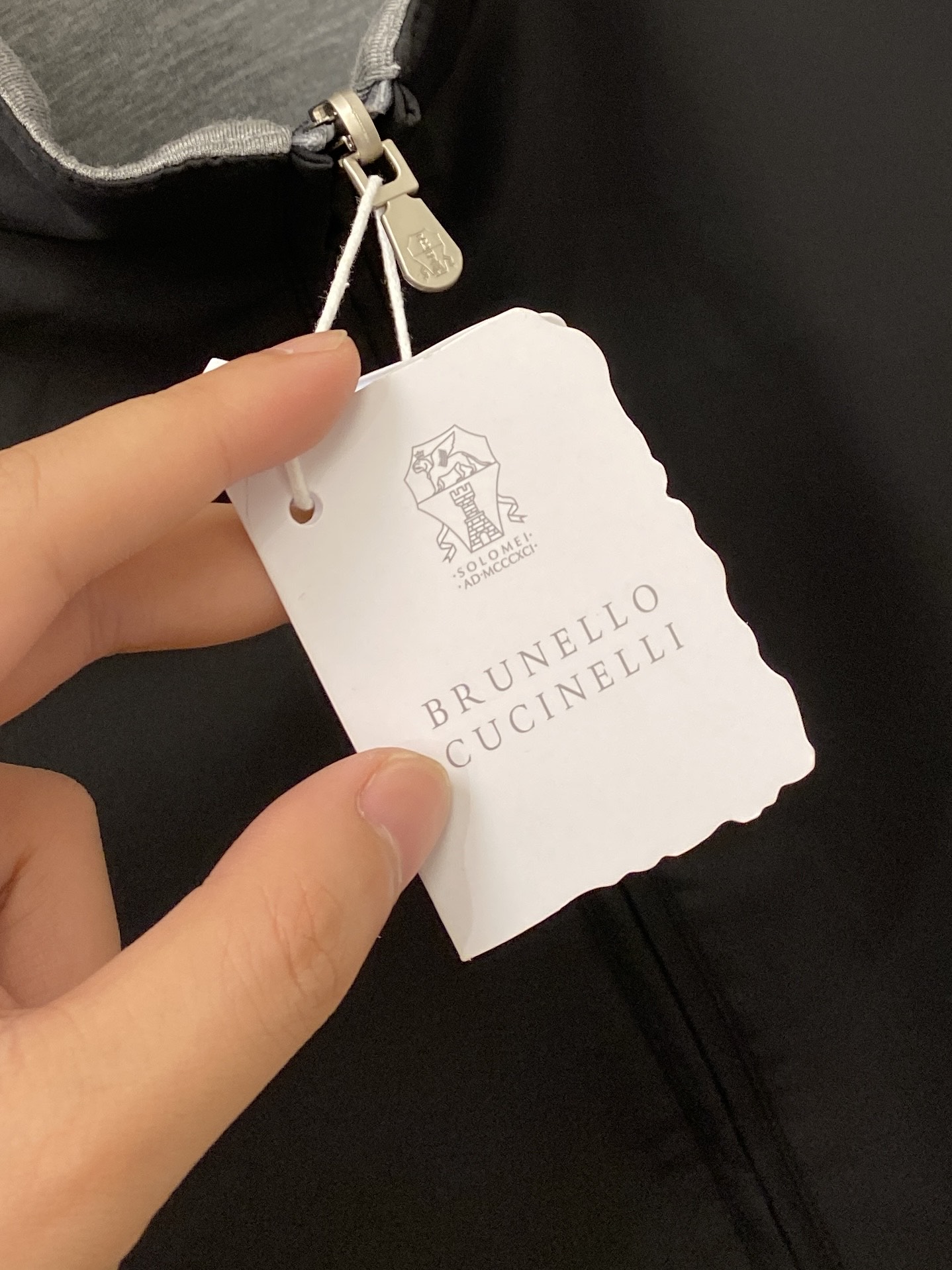 Brunello Cucinelli、2026新品双面穿夹克外套，时尚帅气，简约百搭款，原版五金辅料logo，定制原版面