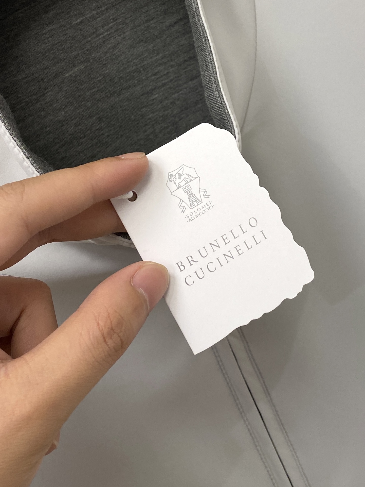 Brunello Cucinelli、2026新品双面穿夹克外套，时尚帅气，简约百搭款，原版五金辅料logo，定制原版面