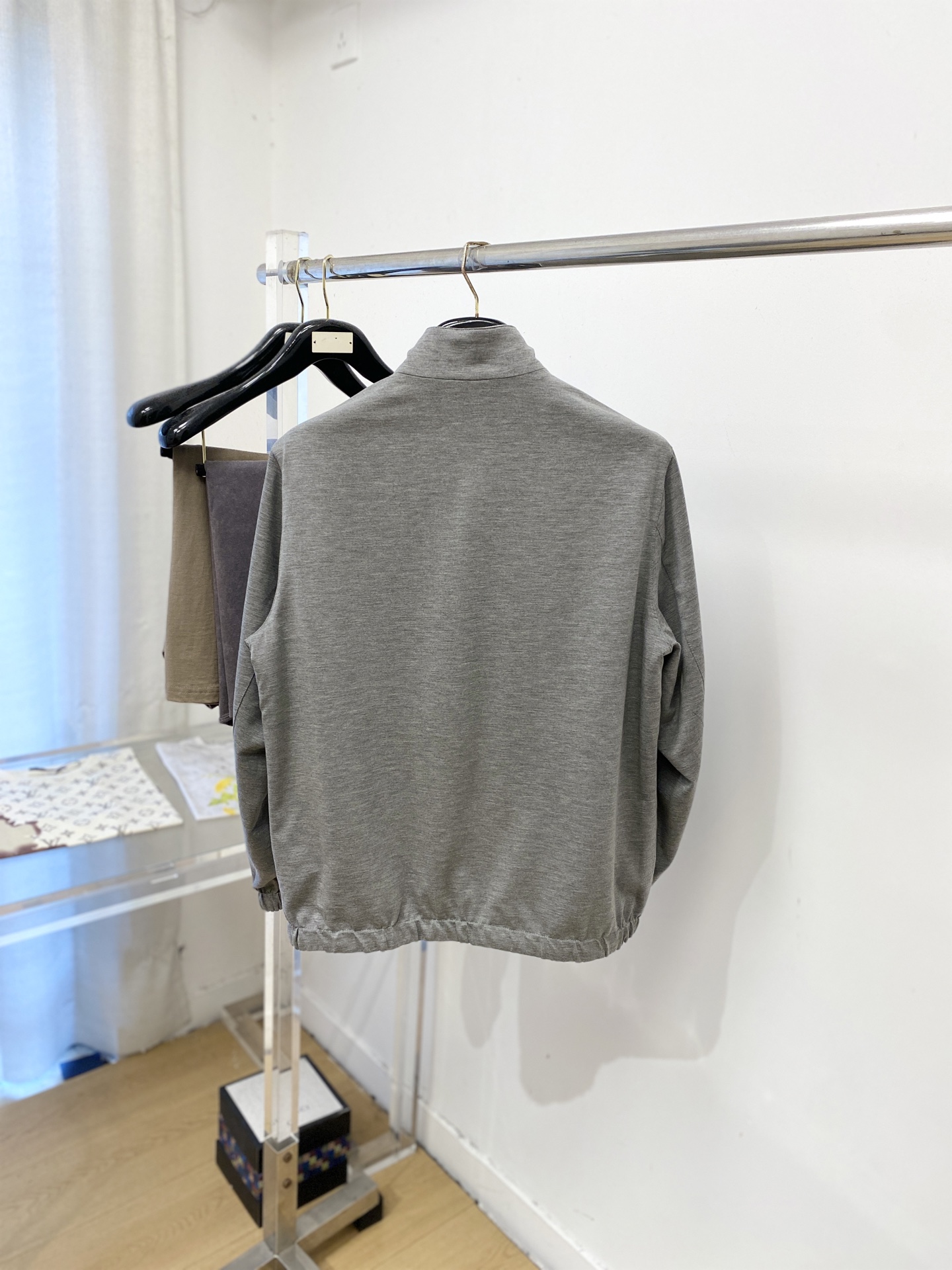 Brunello Cucinelli、2026新品双面穿夹克外套，时尚帅气，简约百搭款，原版五金辅料logo，定制原版面