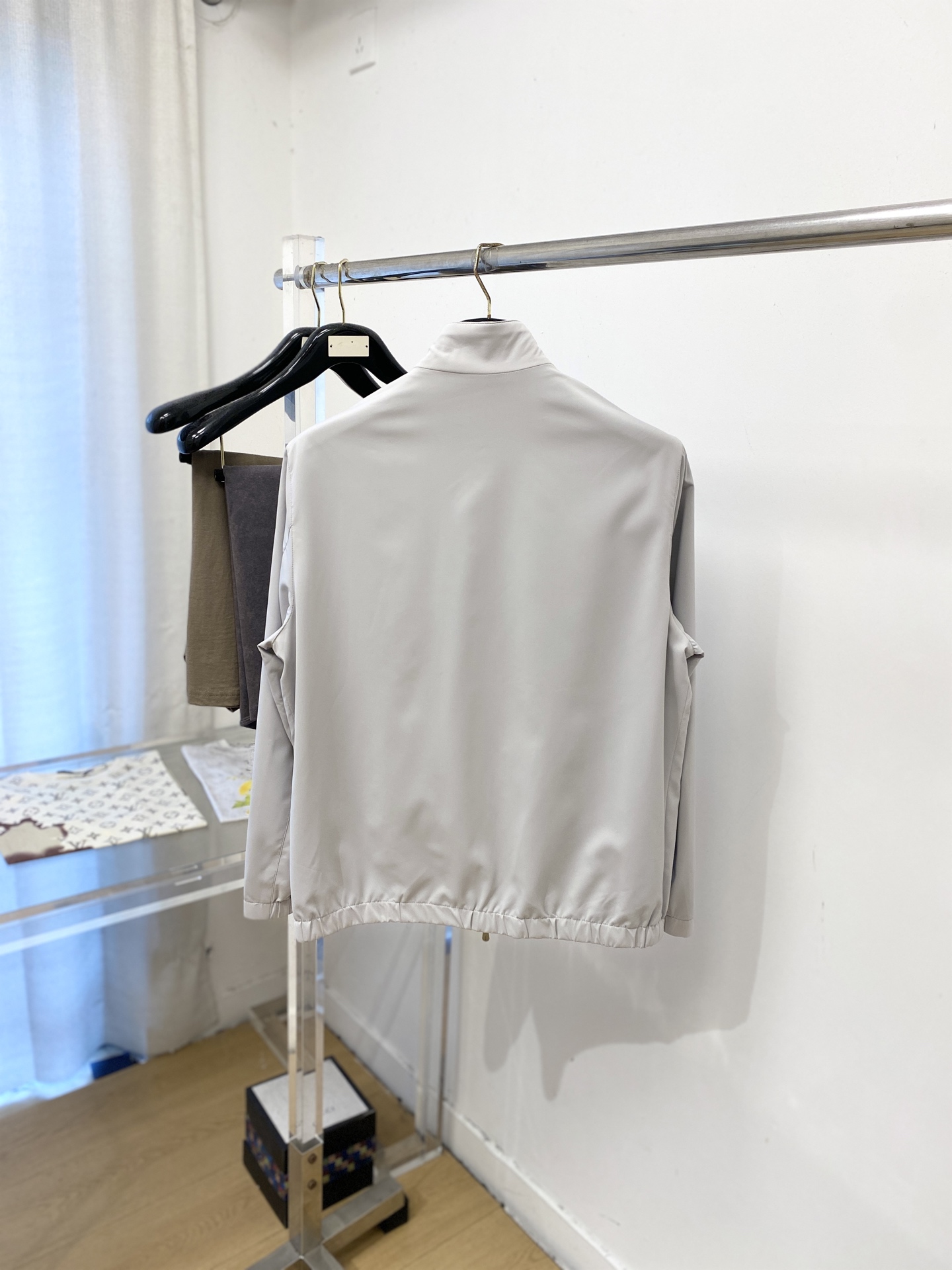 Brunello Cucinelli、2026新品双面穿夹克外套，时尚帅气，简约百搭款，原版五金辅料logo，定制原版面