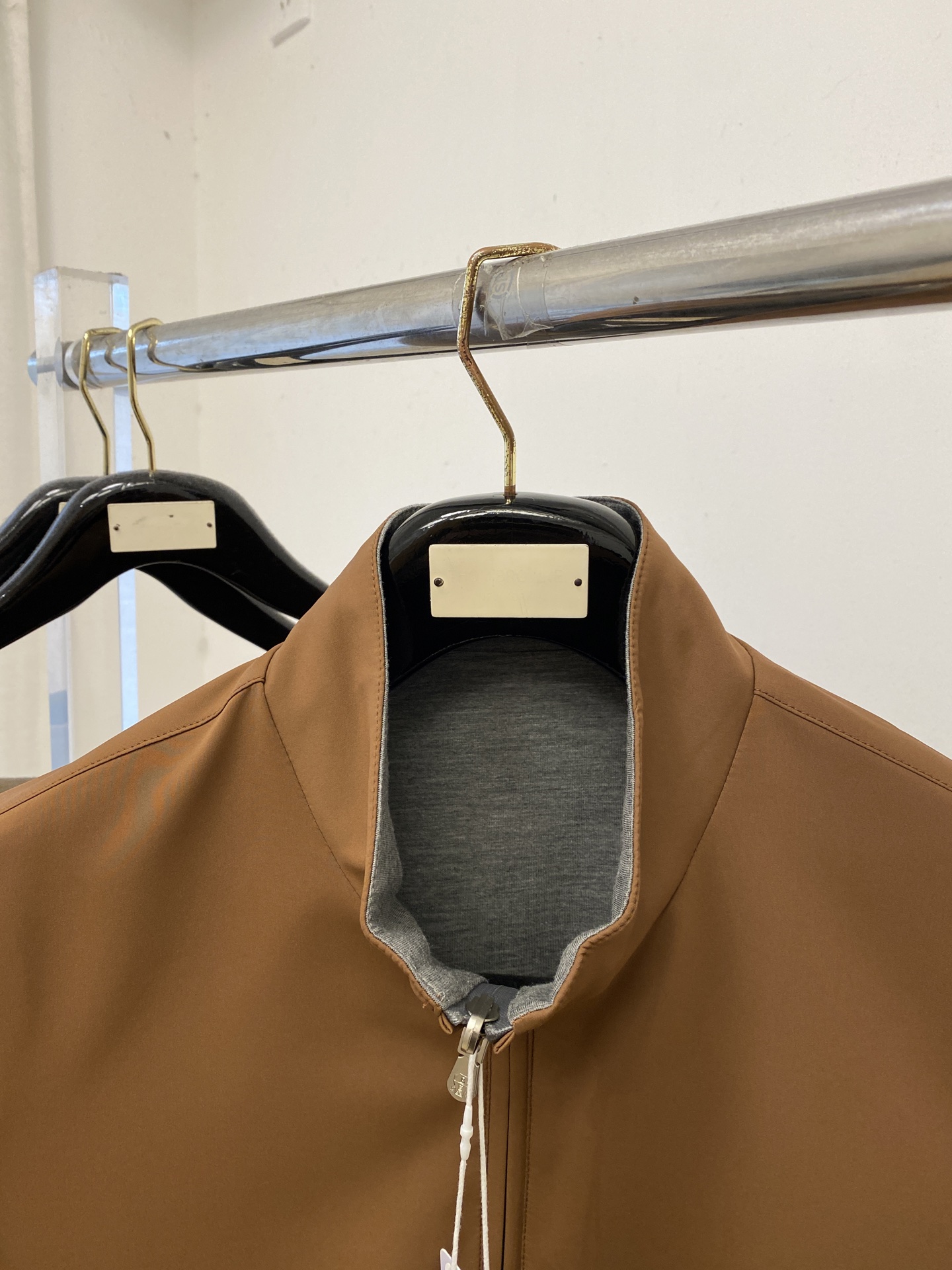 Brunello Cucinelli、2026新品双面穿夹克外套，时尚帅气，简约百搭款，原版五金辅料logo，定制原版面