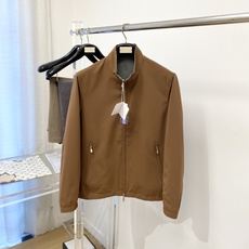 Brunello Cucinelli、2026新品双面穿夹克外套,时尚帅气,简约百搭款,原版五金辅料logo,定制原版面 Brunello Cucinelli、2026新品双面穿夹克外套,时尚帅气,简约百搭款,原版五金辅料logo,定制原版面