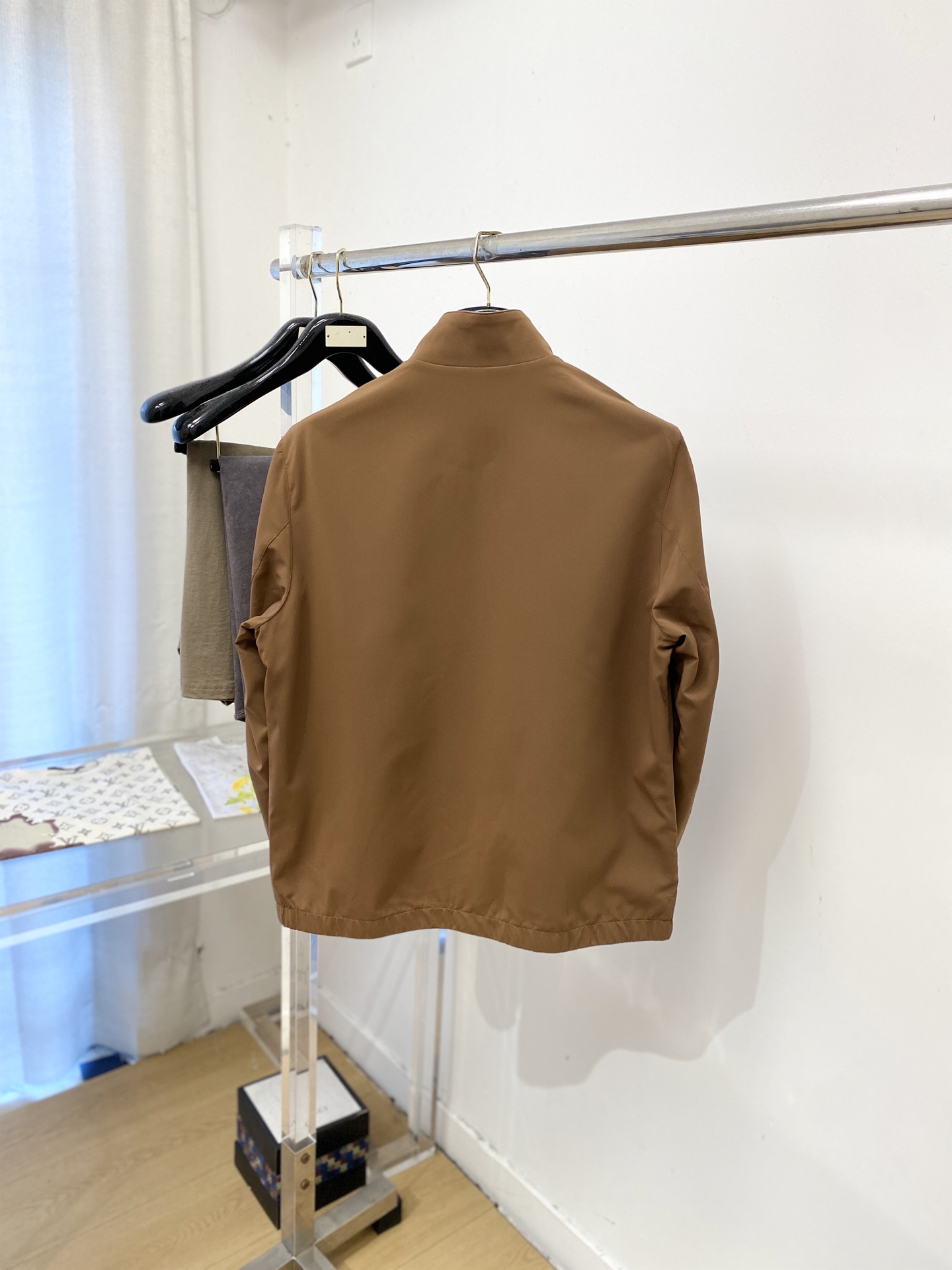 Brunello Cucinelli、2026新品双面穿夹克外套，时尚帅气，简约百搭款，原版五金辅料logo，定制原版面
