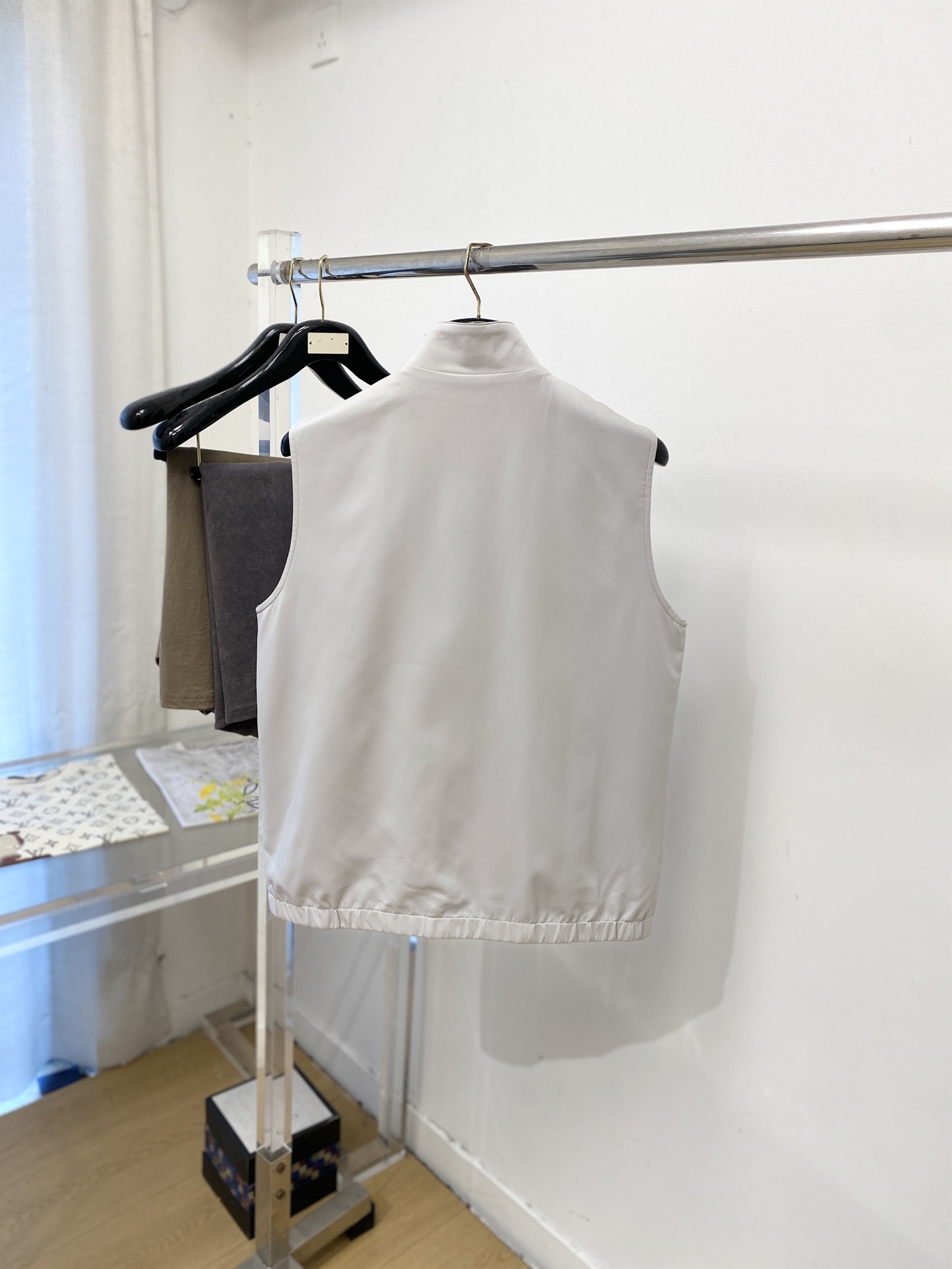 Brunello Cucinelli、2026新品双面穿夹克马甲外套，时尚帅气，简约百搭款，原版五金辅料logo，定制原