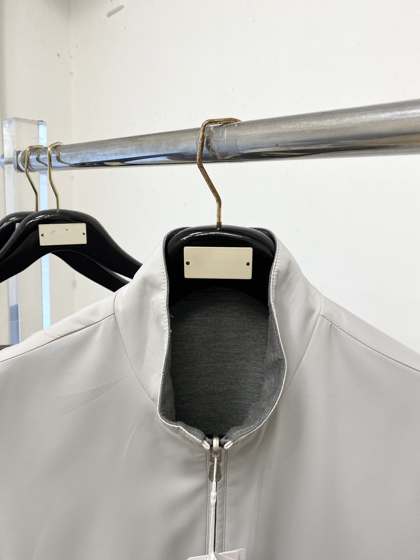Brunello Cucinelli、2026新品双面穿夹克马甲外套，时尚帅气，简约百搭款，原版五金辅料logo，定制原