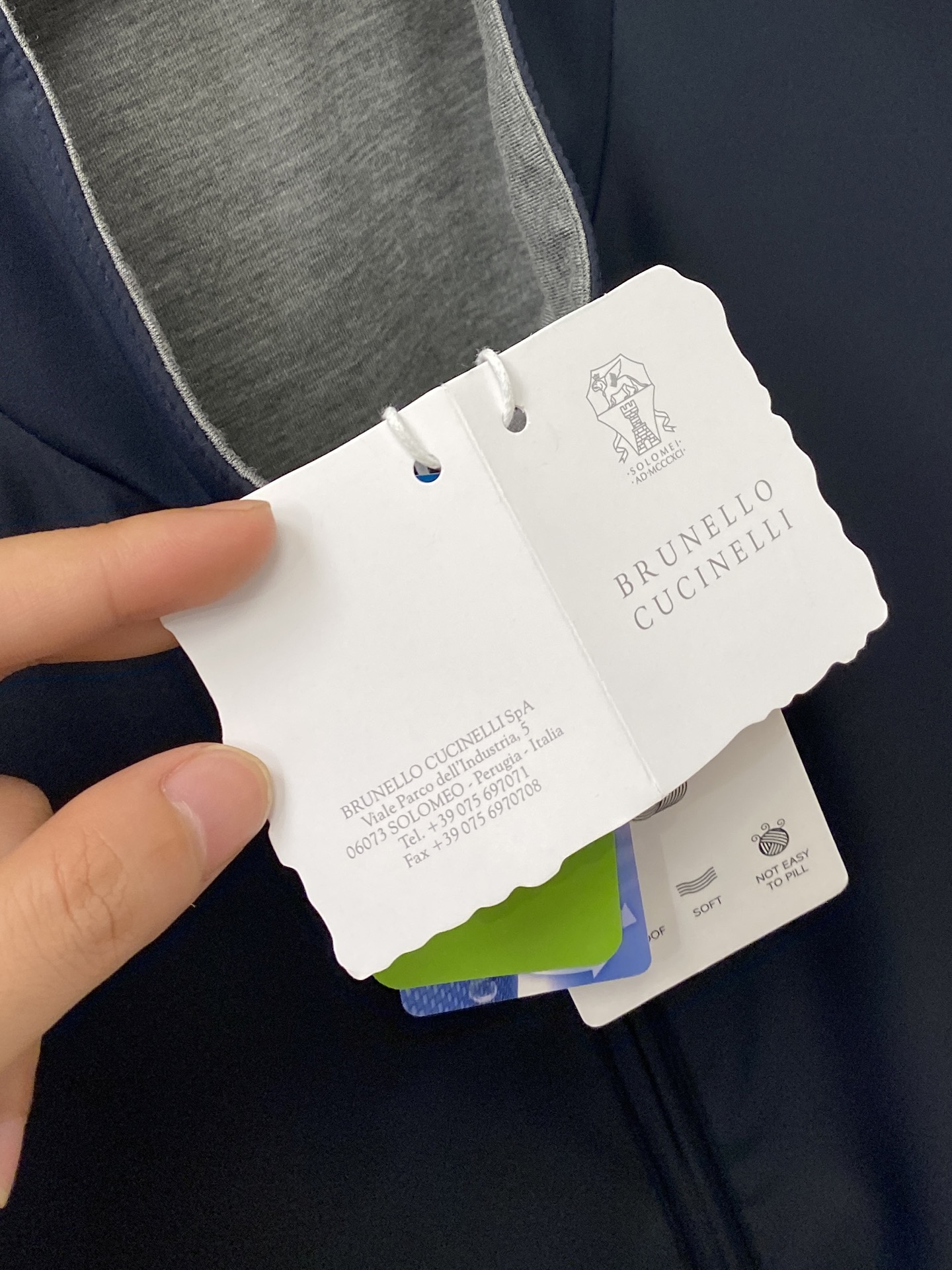 Brunello Cucinelli、2026新品双面穿夹克马甲外套，时尚帅气，简约百搭款，原版五金辅料logo，定制原
