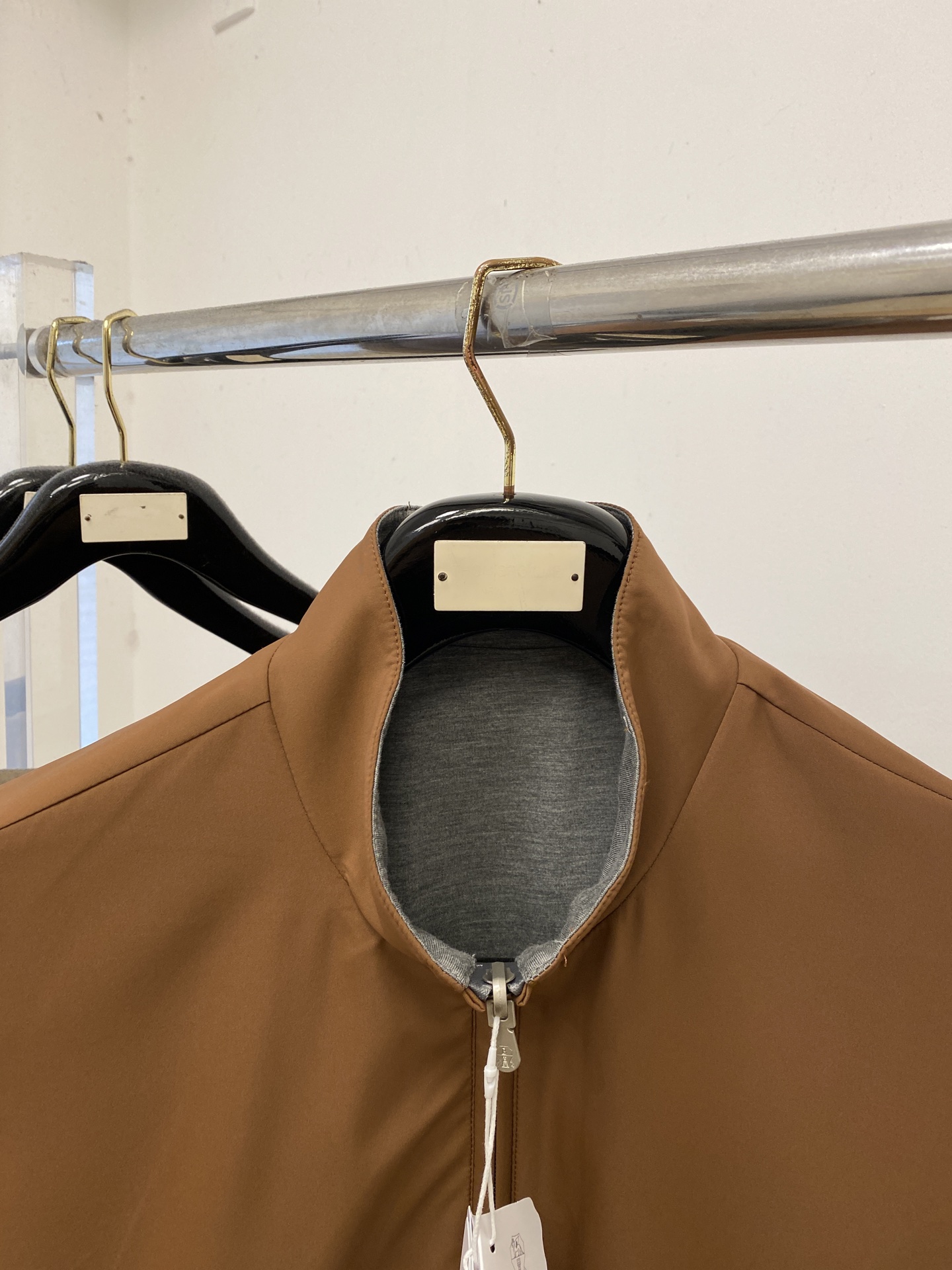 Brunello Cucinelli、2026新品双面穿夹克马甲外套，时尚帅气，简约百搭款，原版五金辅料logo，定制原