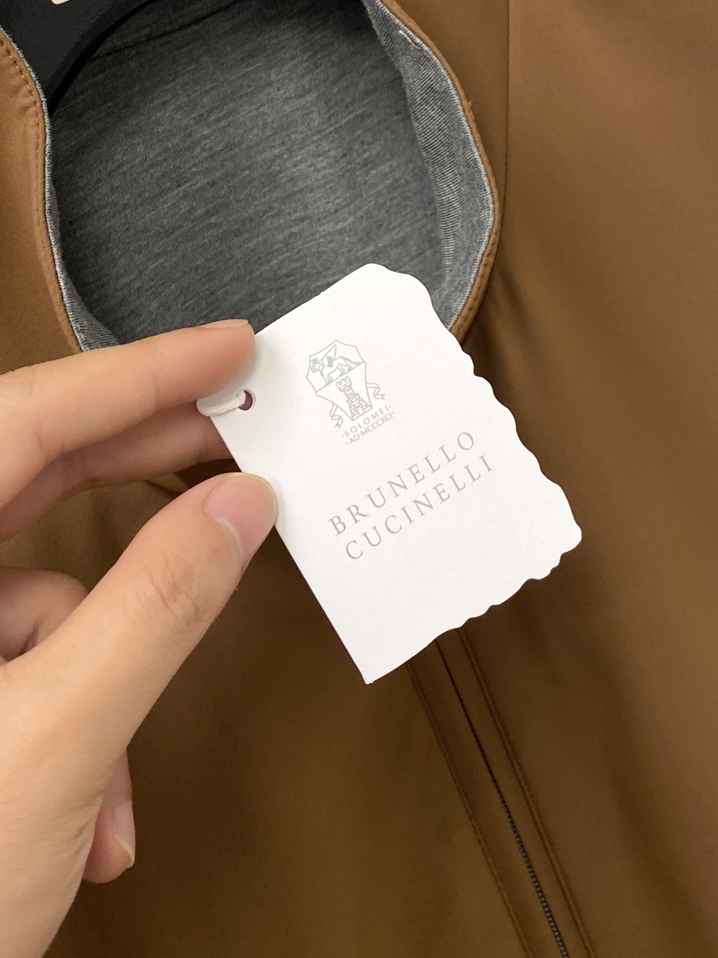 Brunello Cucinelli、2026新品双面穿夹克马甲外套，时尚帅气，简约百搭款，原版五金辅料logo，定制原
