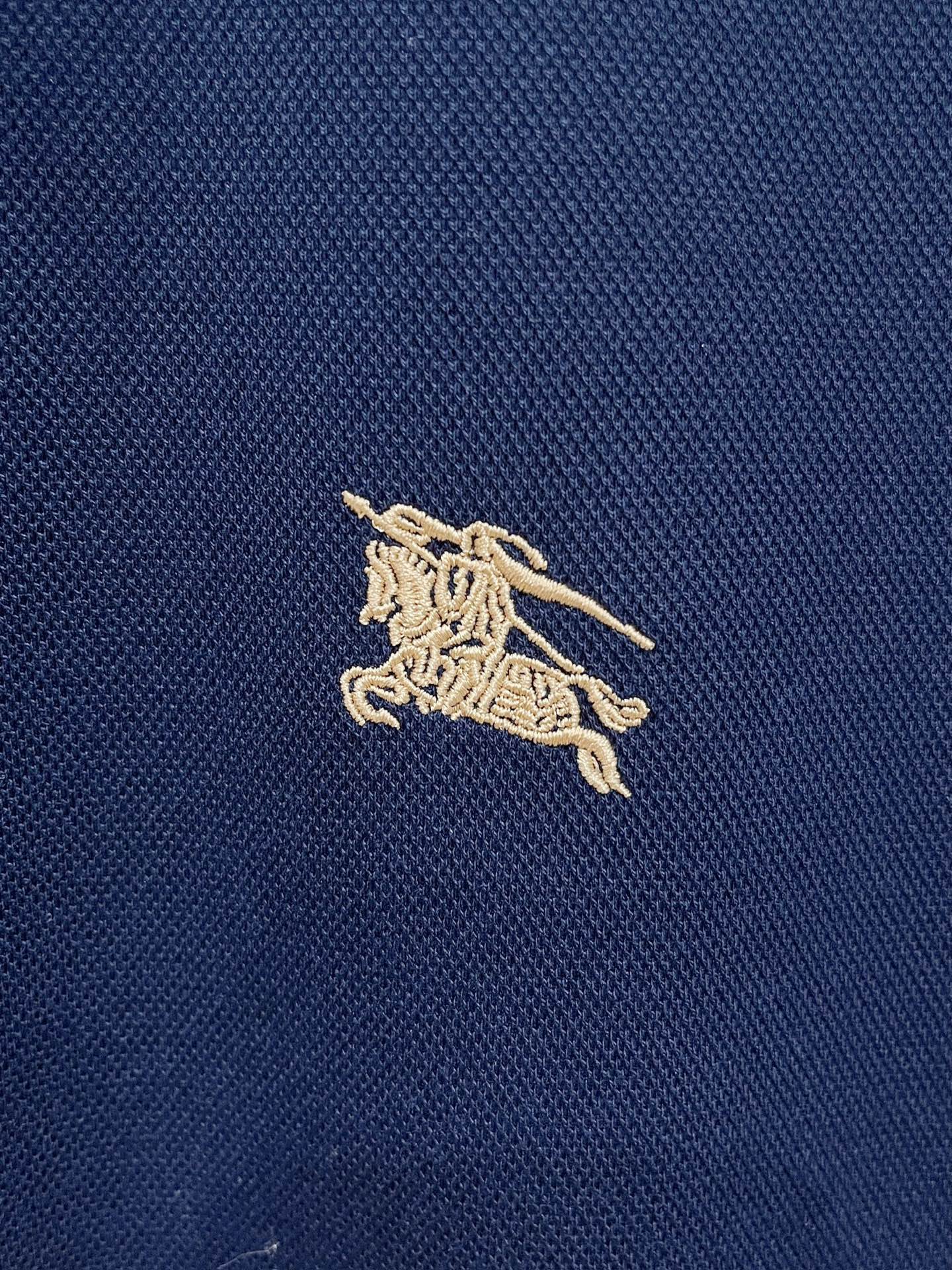巴宝莉、2026新品短袖T恤，帅气时尚，胸前精致刺绣图案logo，简约百搭款。面料棉 不仅挺括，保持潮流的廓形，又穿着舒