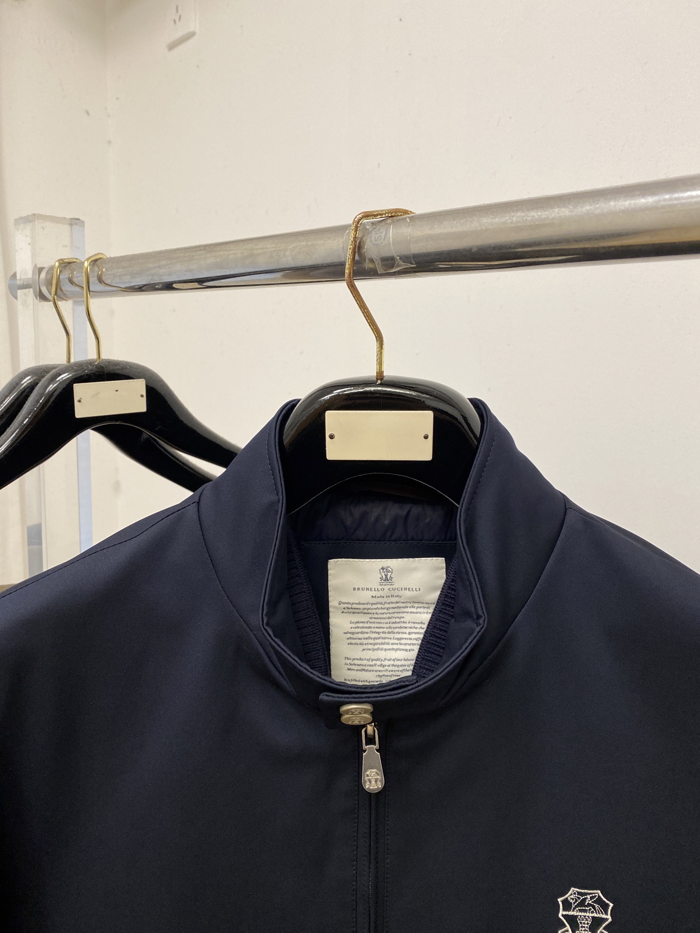 Brunello Cucinelli、2026最新款男士轻薄羽绒夹克、面料柔软舒适 ．上身版型超赞 ．拉链．辅料都是客供