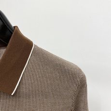Brunello Cucinelli、2026新品针织长袖,时尚帅气,简约百搭款,胸前精致刺绣图案logo,定制原版面料 Brunello Cucinelli、2026新品针织长袖,时尚帅气,简约百搭款,胸前精致刺绣图案logo,定制原版面料