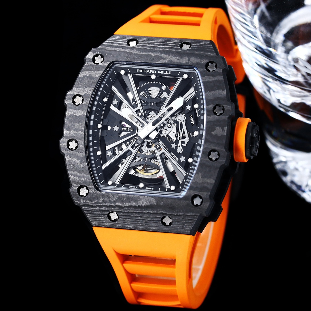 Compra ahora
 Richard Mille Reloj Negro Azul Blanco Colección de otoño