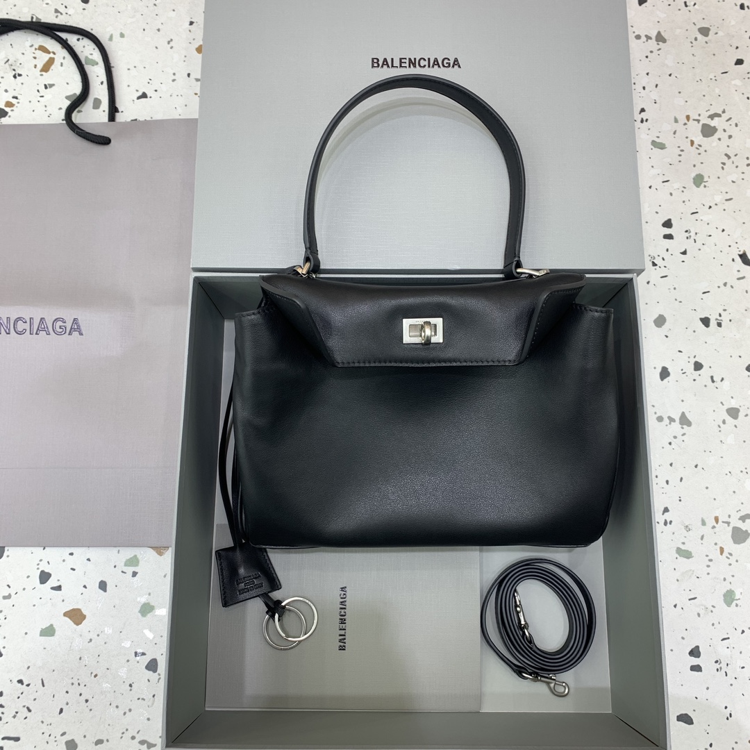 Balenciaga Taschen Handtaschen Schwarz Silber Hardware