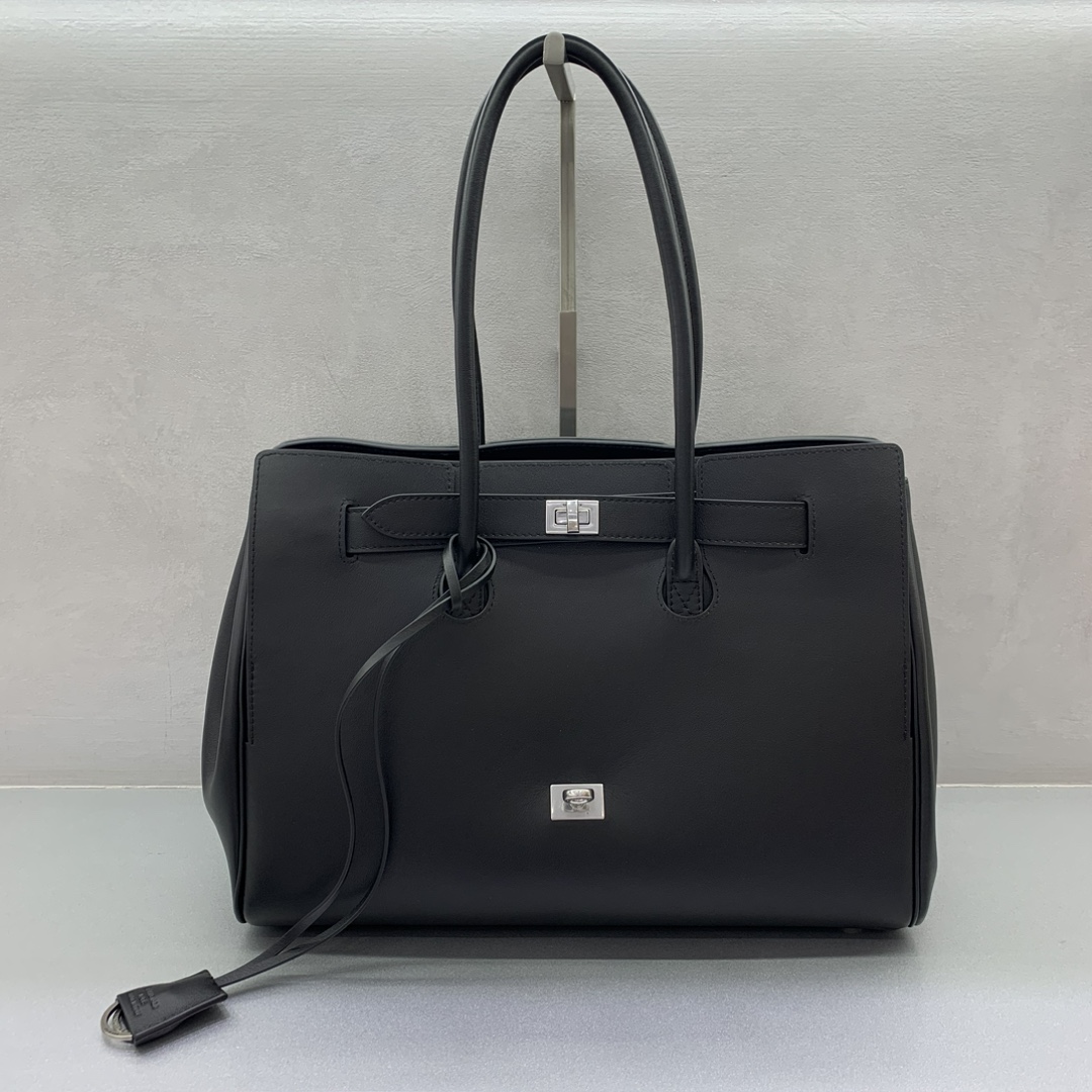 Balenciaga Bags Handbags Black Silver Hardware Fall/Winter Collection Fashion