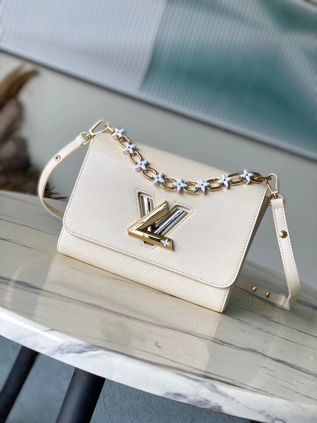 Louis Vuitton Top
 Bags Handbags White Epi Spring Collection LV Twist M24043