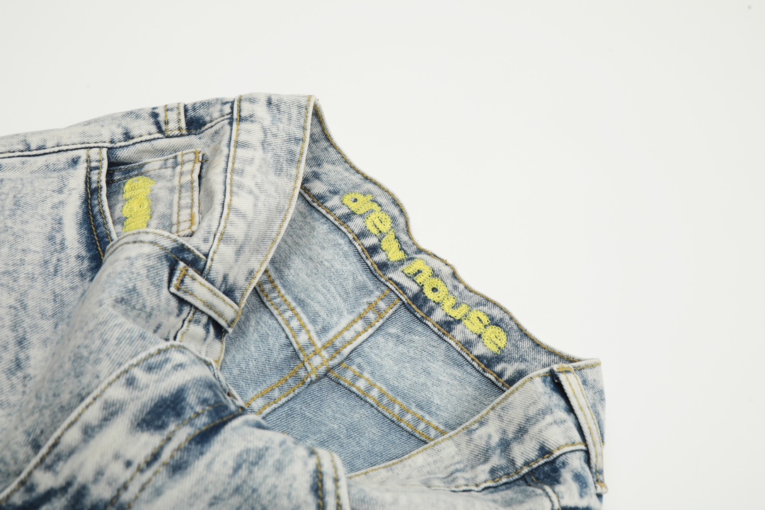 KL#8022 Top Version: Drew House Water Wash Blue Jeans Review - 图片 9