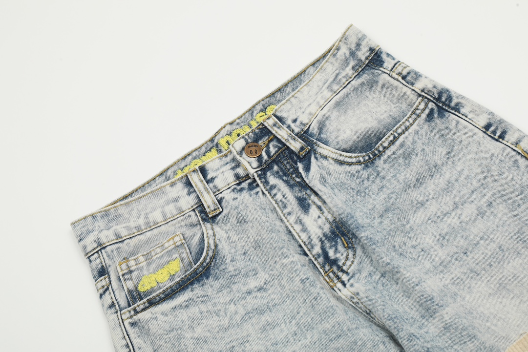 KL#8022 Top Version: Drew House Water Wash Blue Jeans Review - 图片 4