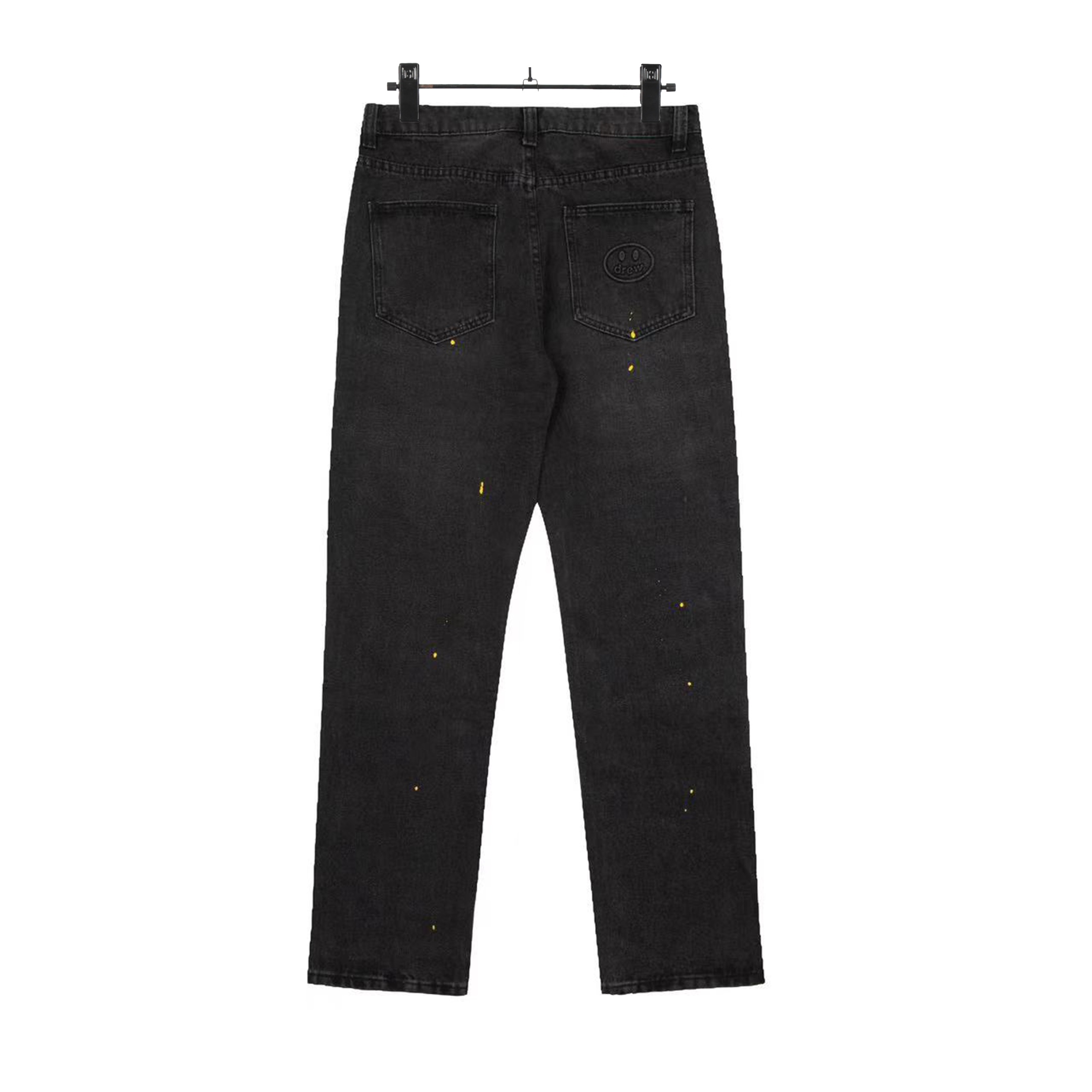 DREW HOUSE KL#8014 Jeans: Smiley-Faced Street Style, High Quality, Unique Details - 图片 3
