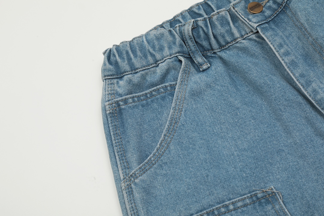 KL#8044 INVINCIBLE x Qahart Joint Knee-Structured Jeans: Customizable Fit and Premium Materials - 图片 7