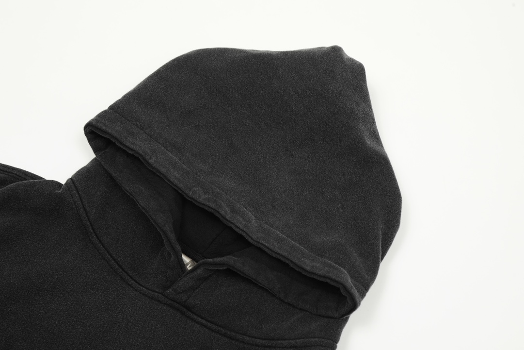 Vintage Vest with Digital Print and Salt Grinding Process by KL#VT524 - 图片 7