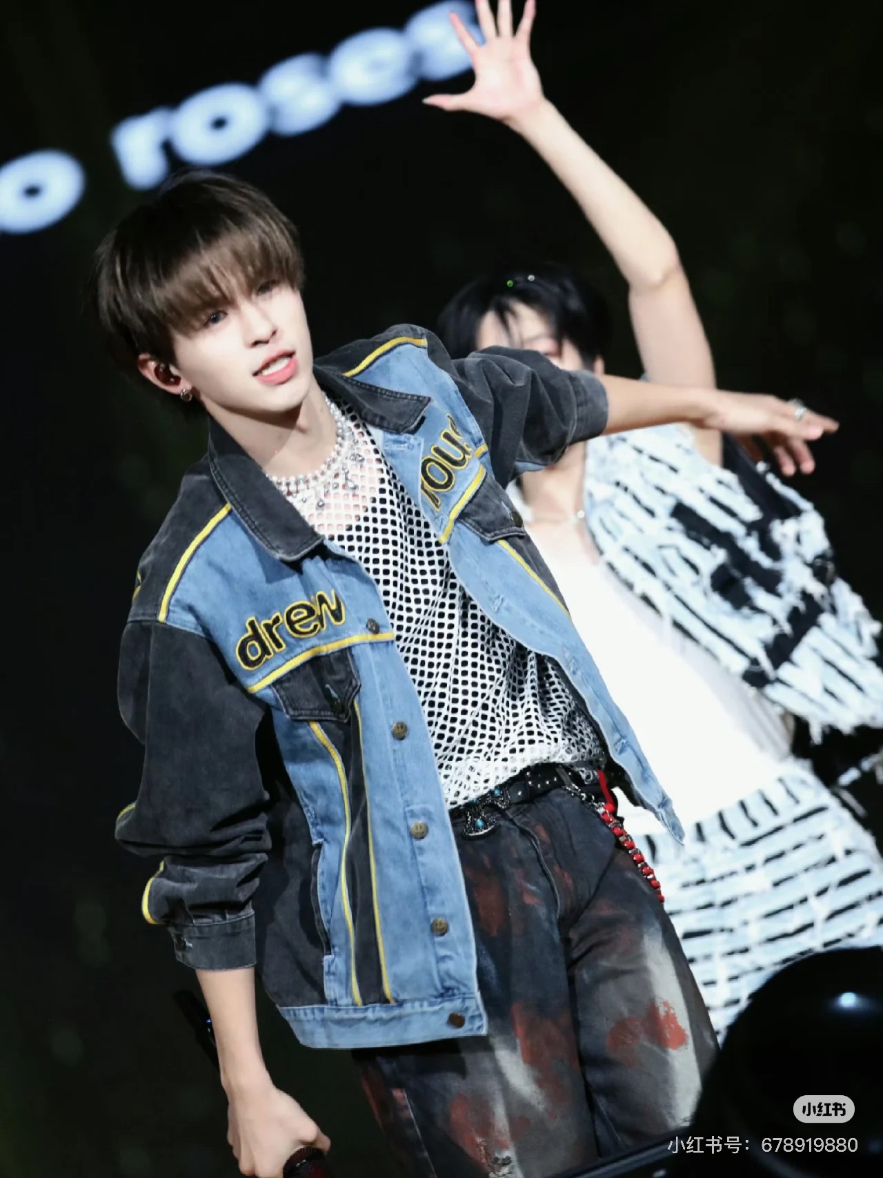 Limited Edition Drew House Cowboy Jacket: Unique Style with Smiling Face Embroidery - 图片 6