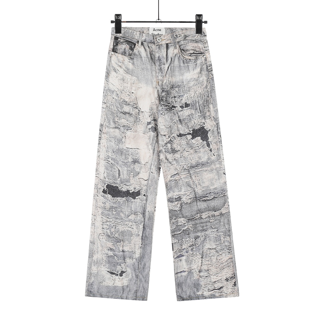 AC-Style 1981 Retro 3D Jeans: Ink-Scratched, Laser-Cut, High Detail. - 图片 2