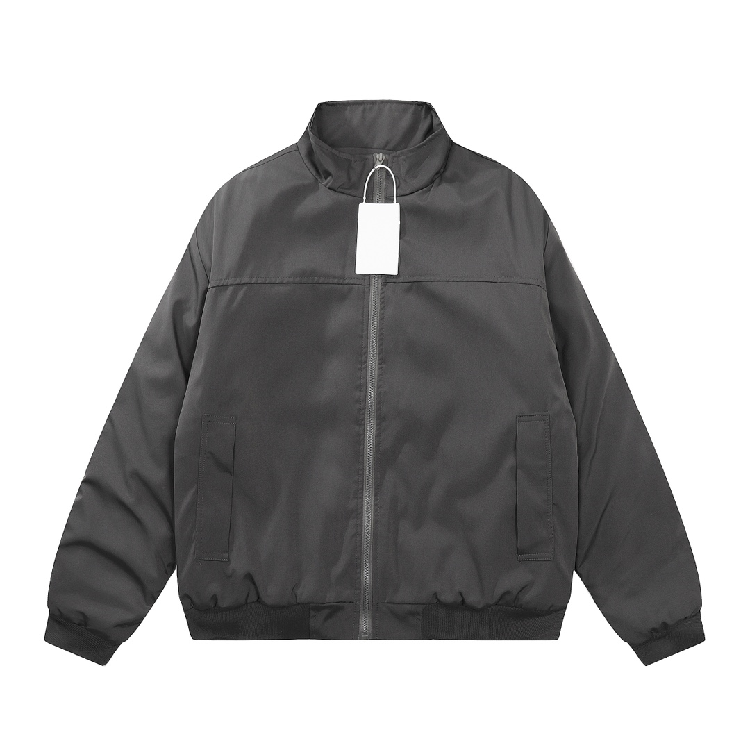 KL#8110 Cotton Trainers: Stylish, Warm Jackets with Classic Design and Versatile Style - 图片 2