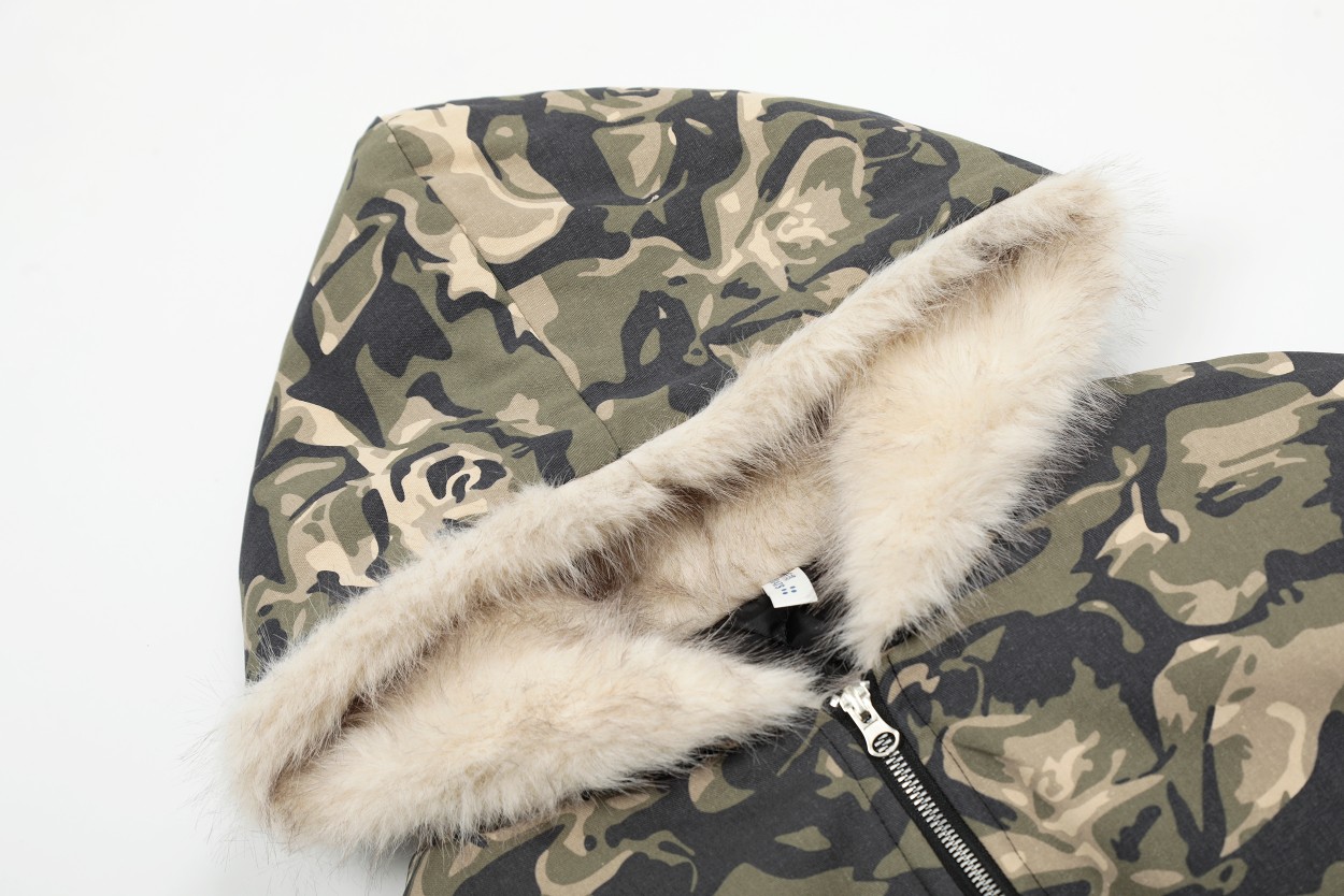 KL#8119 Cotton-Collar Coat: Classic, Comfy, Cosmopolitan Design for Easy and Practical Fashion - 图片 5