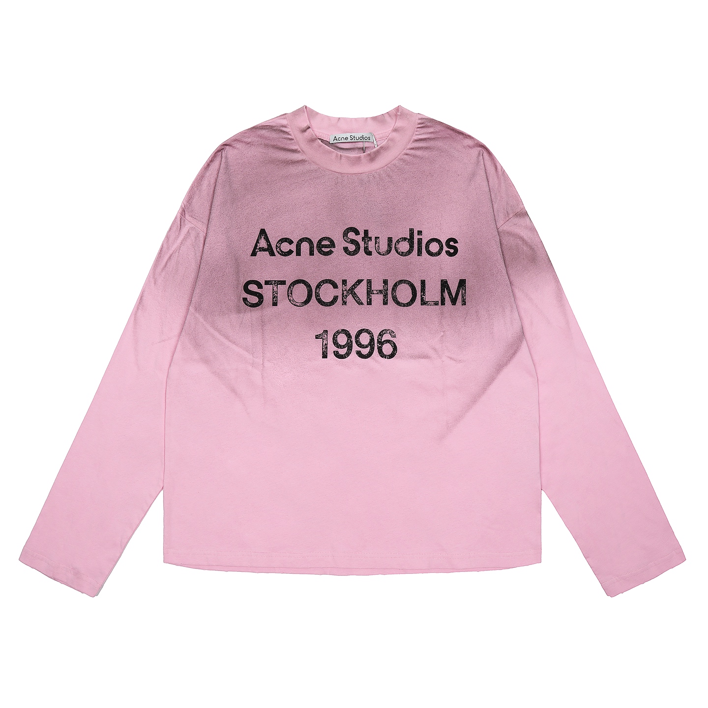 Acne Studios Classic Sunset T-shirt Collection with Unique Texture and Print - 图片 2