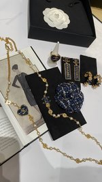 Chanel Jewelry Necklaces & Pendants Buy High Quality Cheap Hot Replica
 Blue Denim Casual