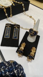 Chanel Jewelry Earring Wholesale Replica Shop
 Blue Denim