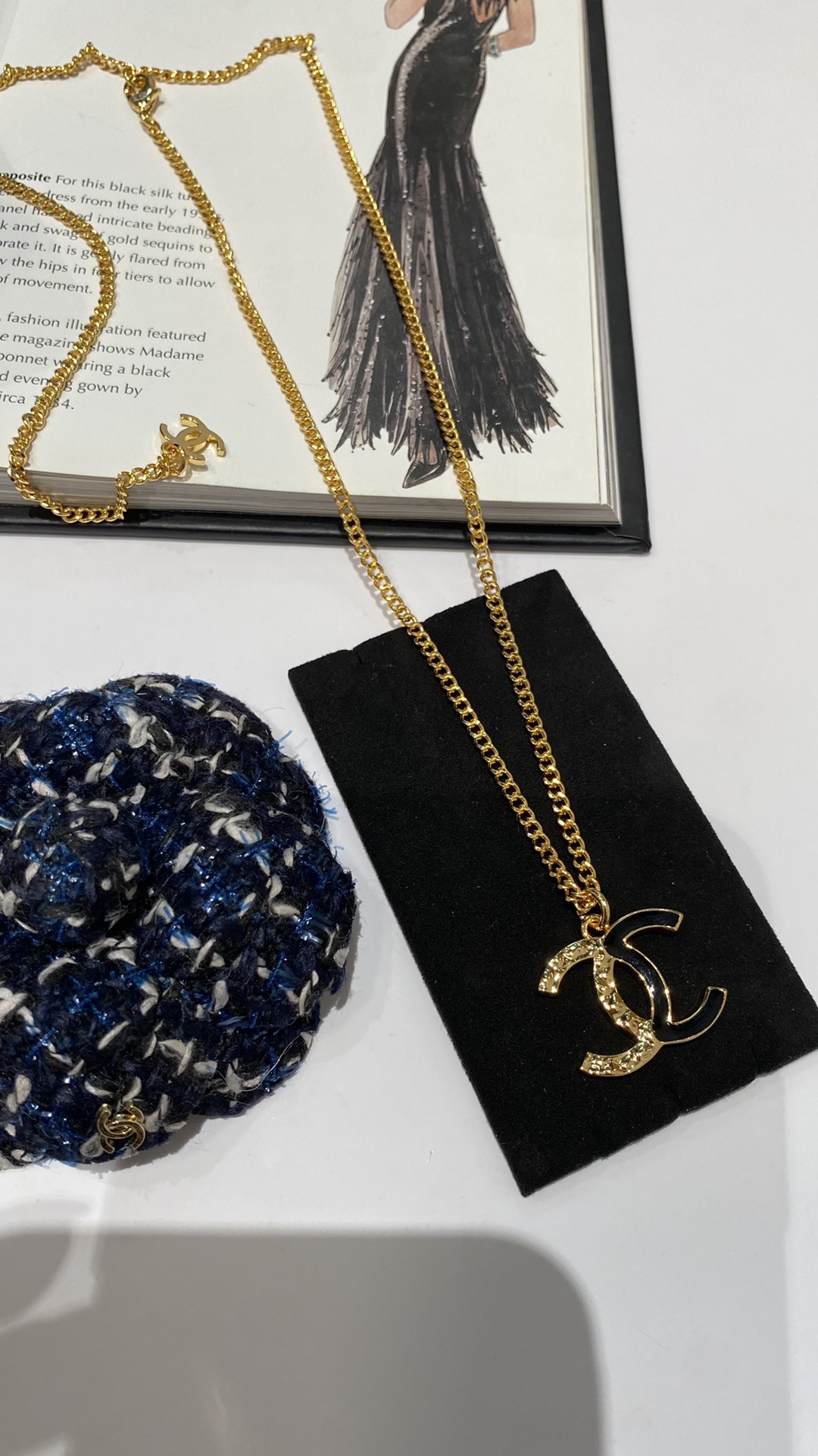 High Quality Replica
 Chanel Jewelry Necklaces & Pendants Practical And Versatile Replica Designer
 Black