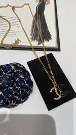 Chanel Jewelry Necklaces & Pendants Cheap Replica
 Black
