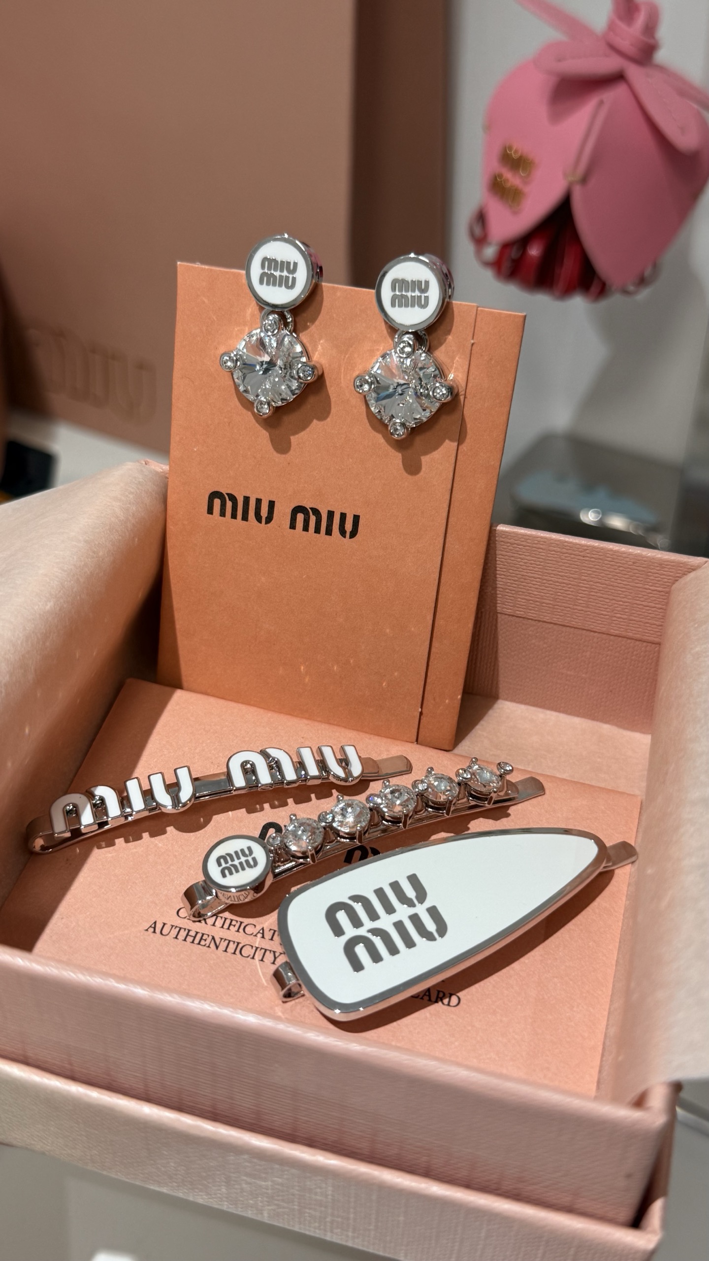 미우미우 귀걸이 60975 Miu Miu Earrings