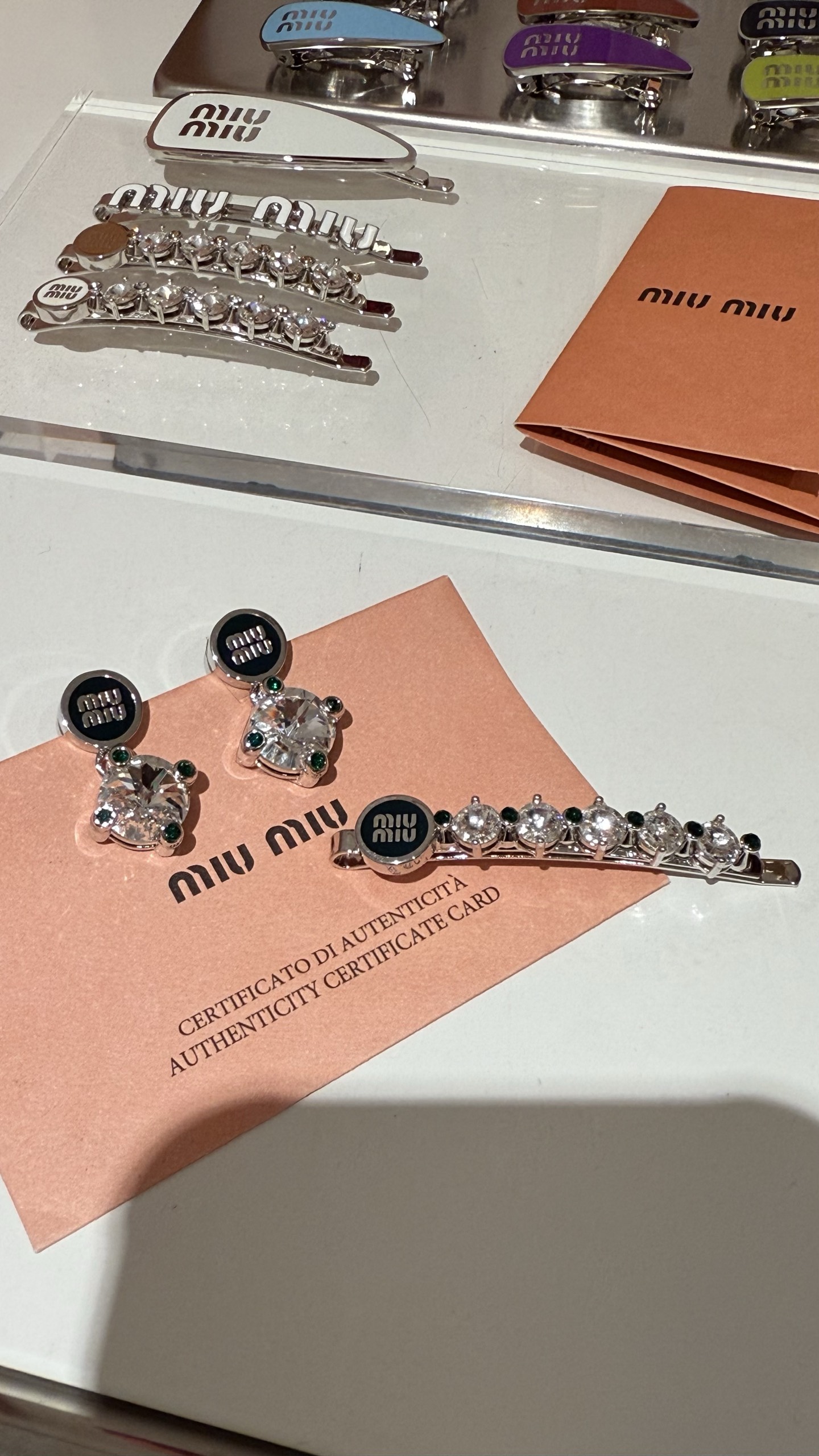 미우미우 귀걸이 135624 Miu Miu Earrings 썸네일 이미지