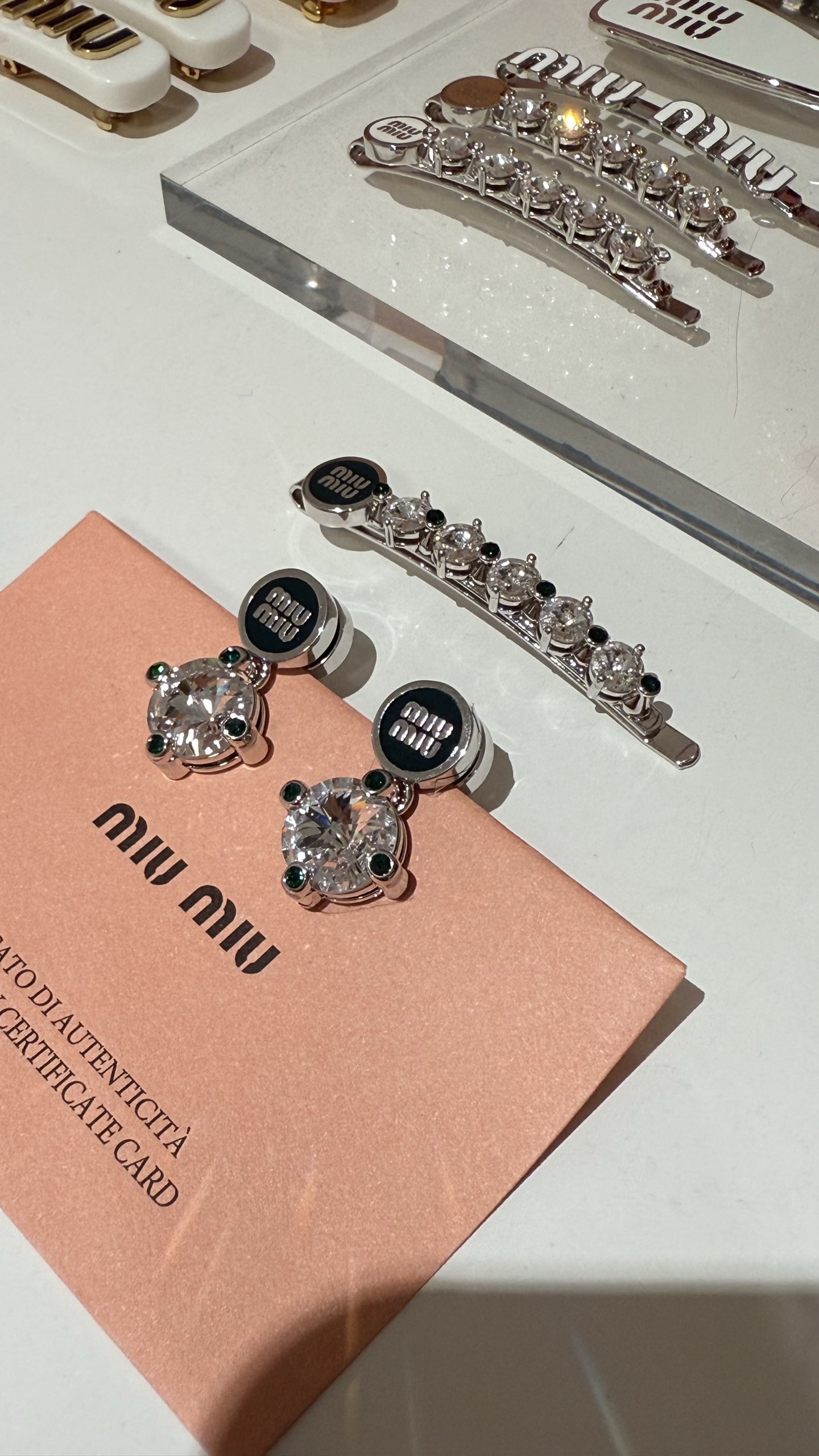 미우미우 귀걸이 135624 Miu Miu Earrings 썸네일 이미지