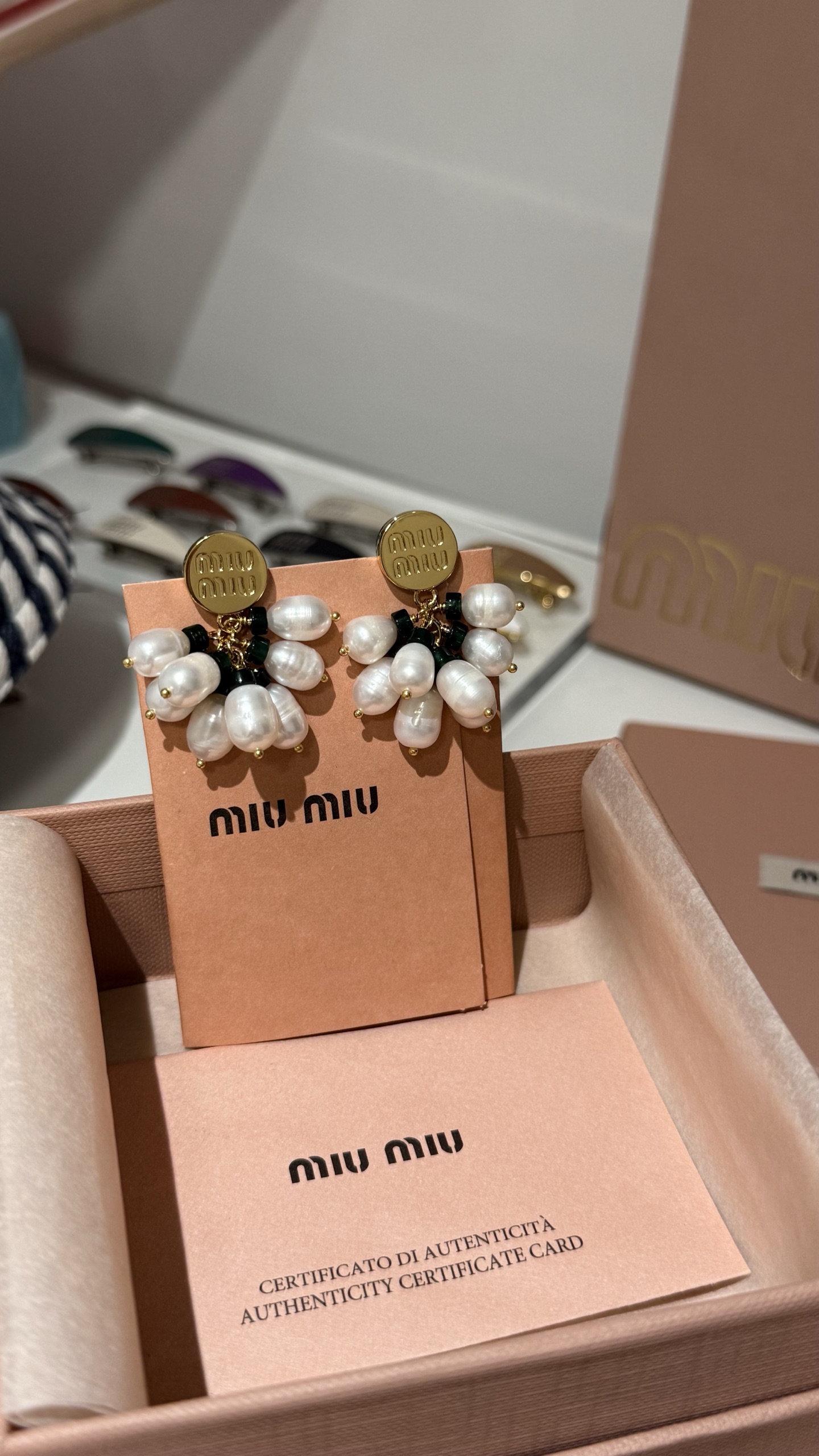 미우미우 귀걸이 135622 Miu Miu Earrings