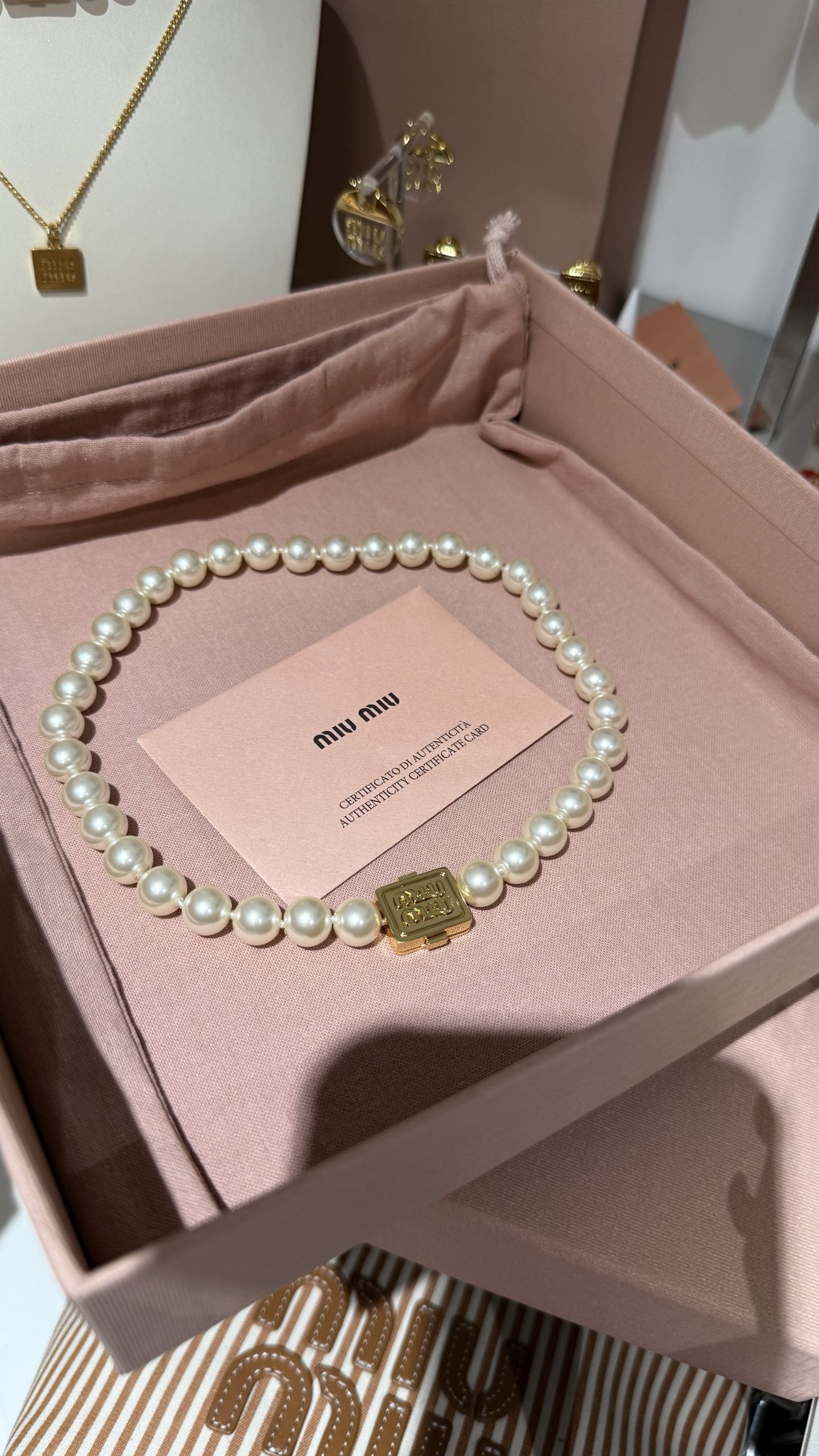 미우미우 목걸이 135628 Miu Miu Necklace