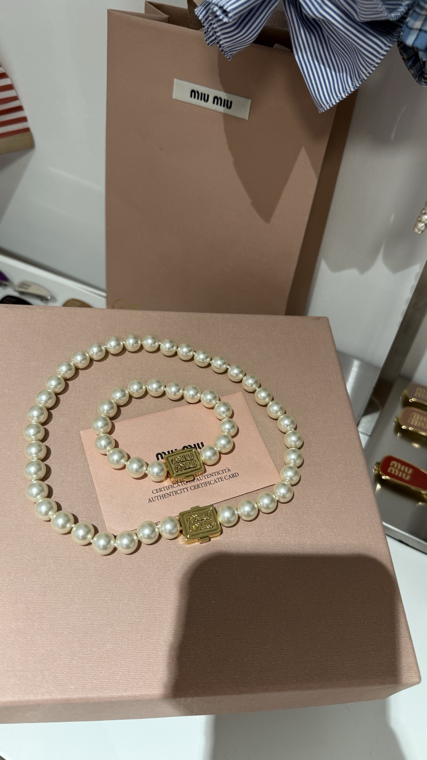 미우미우 팔찌 135629 Miu Miu Bracelet 썸네일 이미지