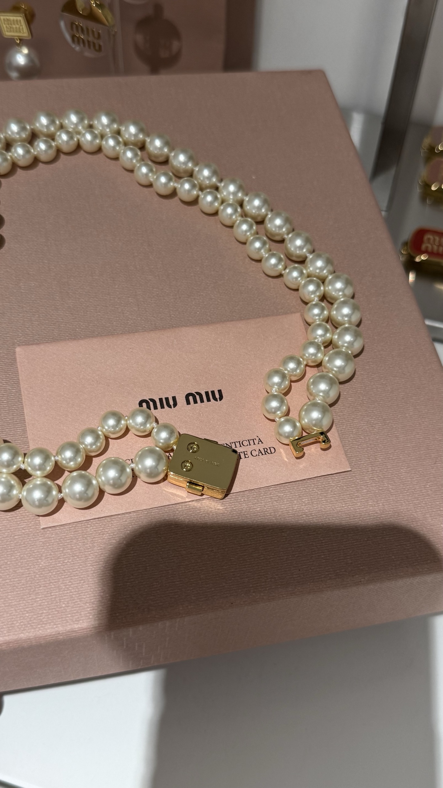 미우미우 목걸이 135627 Miu Miu Necklace 썸네일 이미지