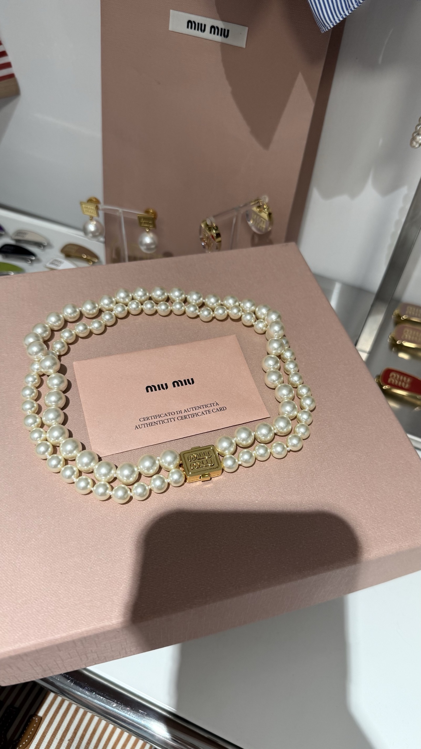 미우미우 목걸이 135627 Miu Miu Necklace