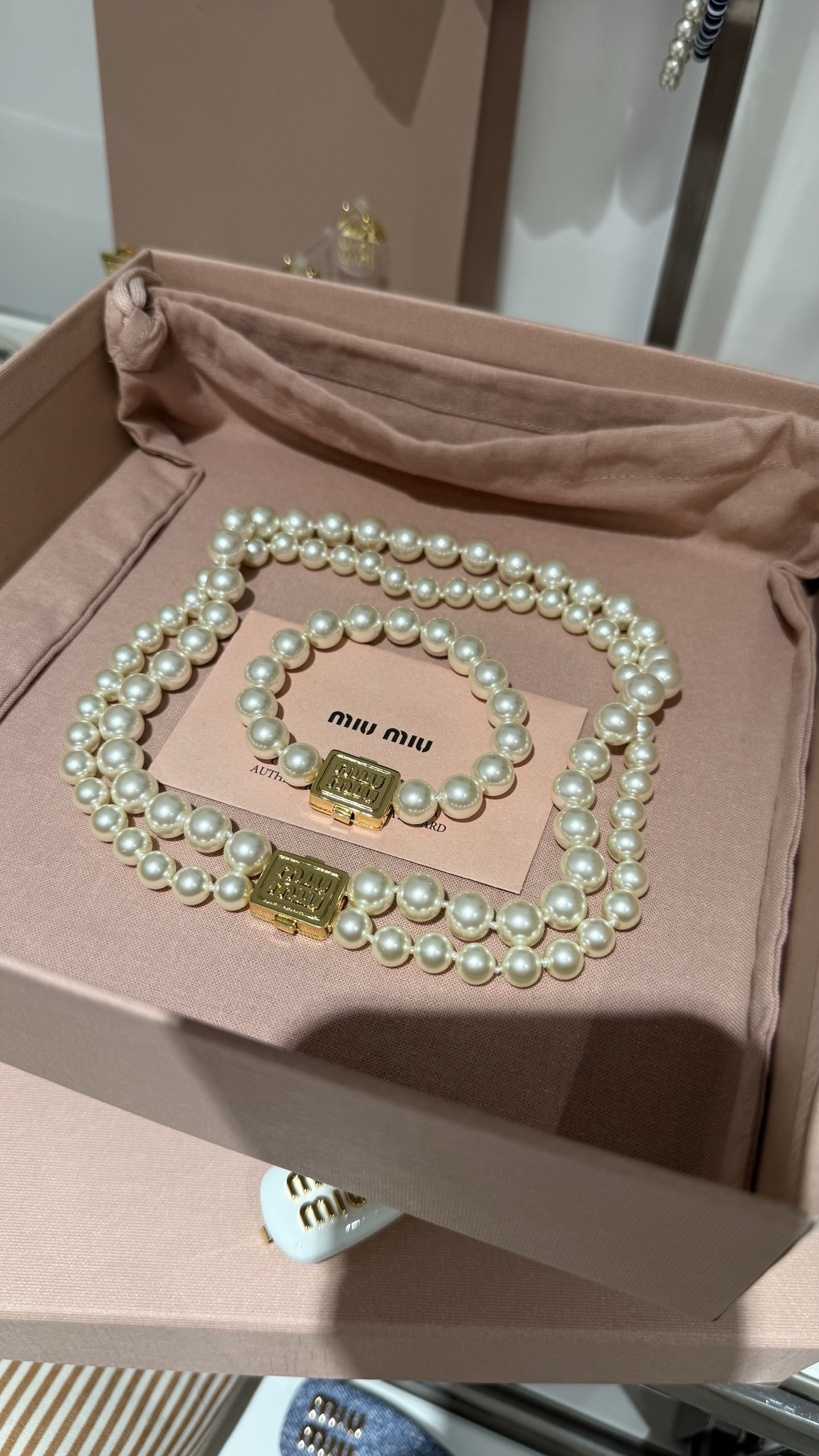 미우미우 목걸이 135627 Miu Miu Necklace 썸네일 이미지