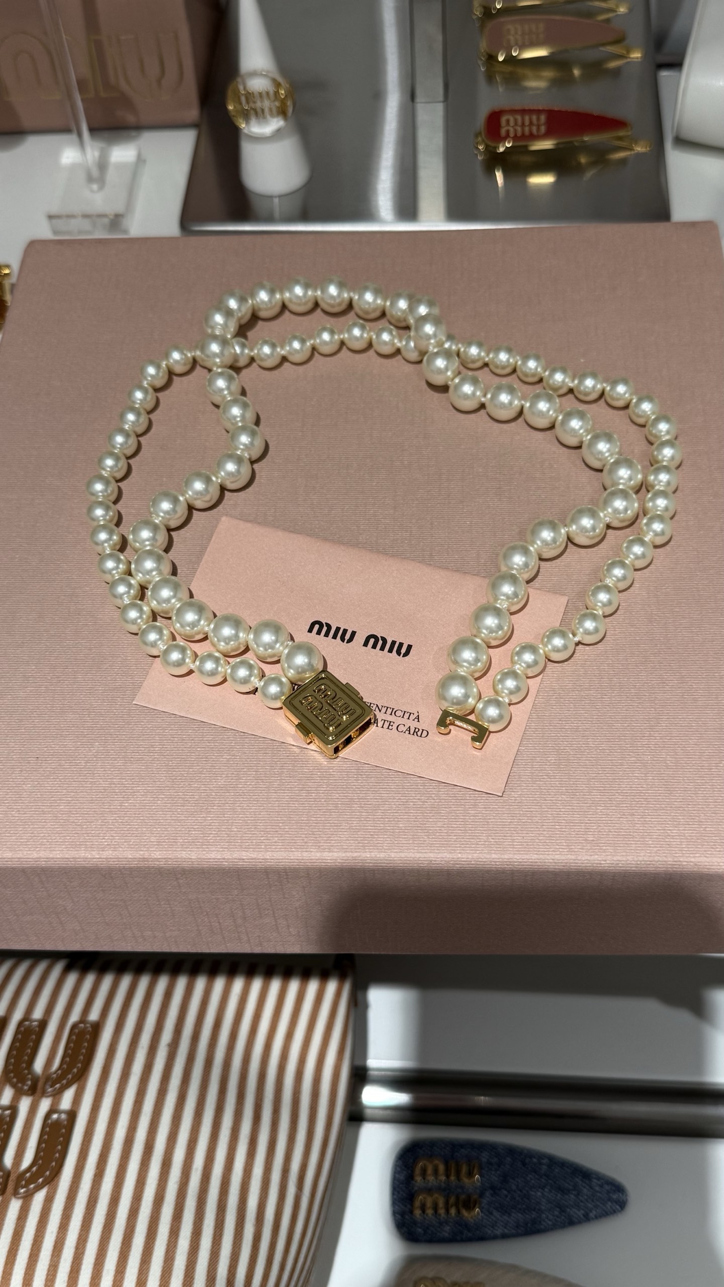 미우미우 목걸이 135627 Miu Miu Necklace 썸네일 이미지